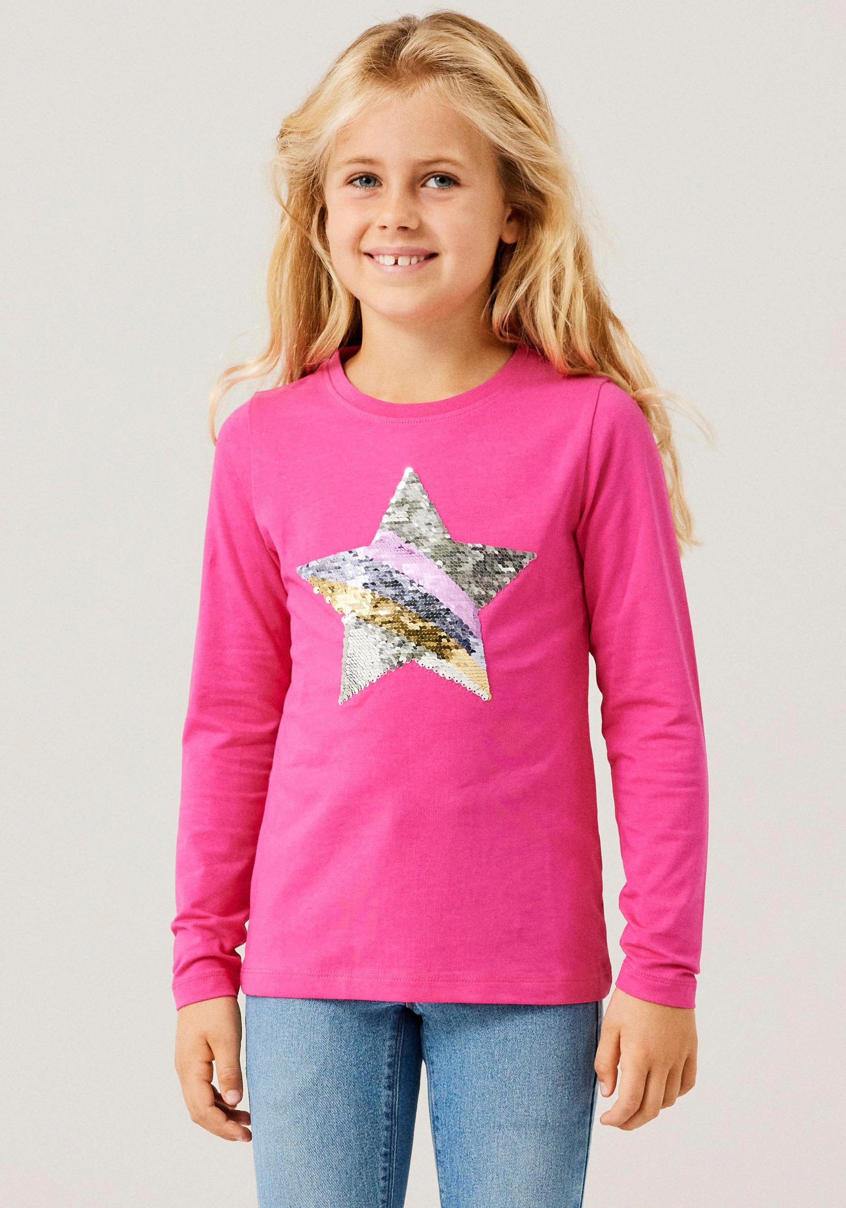 »NKFBISTAR NOOS«, ♕ Langarmshirt Name TOP (2 LS bei tlg., 2er-Pack) It