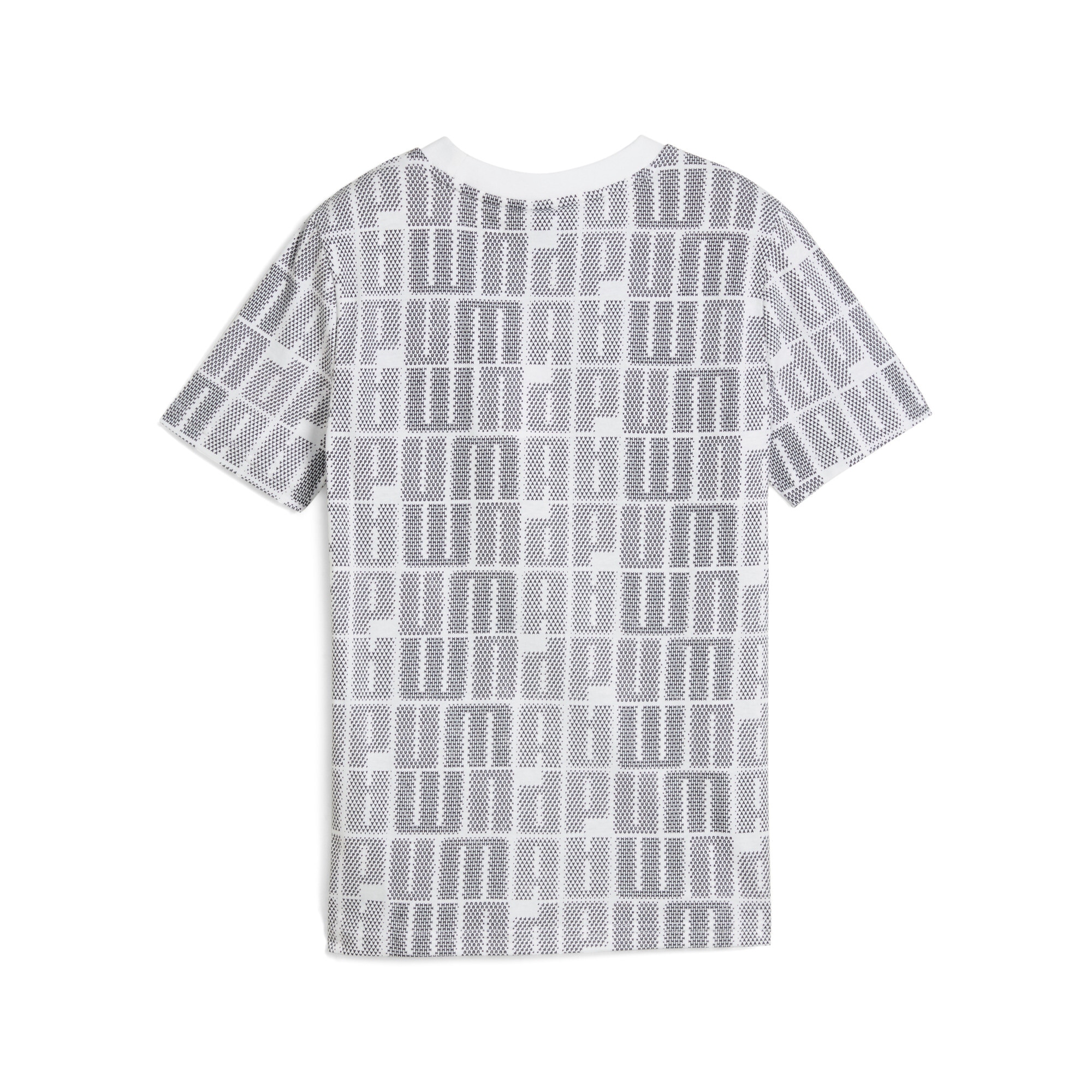 PUMA T-Shirt »ESS LOGO LAB AOP TEE B« Regular Fit, Rundhalsausschnitt, Kurzarmdesign, für Jugendliche