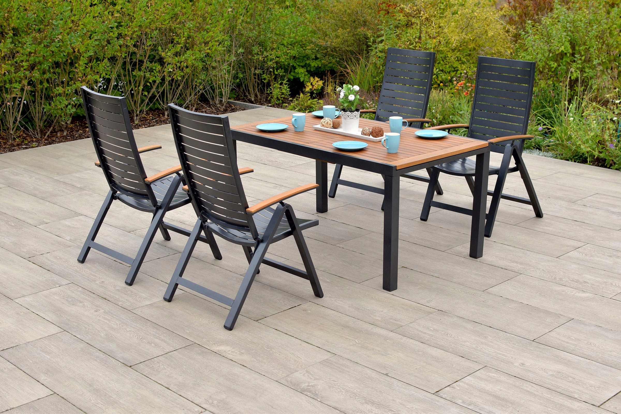 MERXX Garten-Essgruppe »Astros«, (5 tlg.)