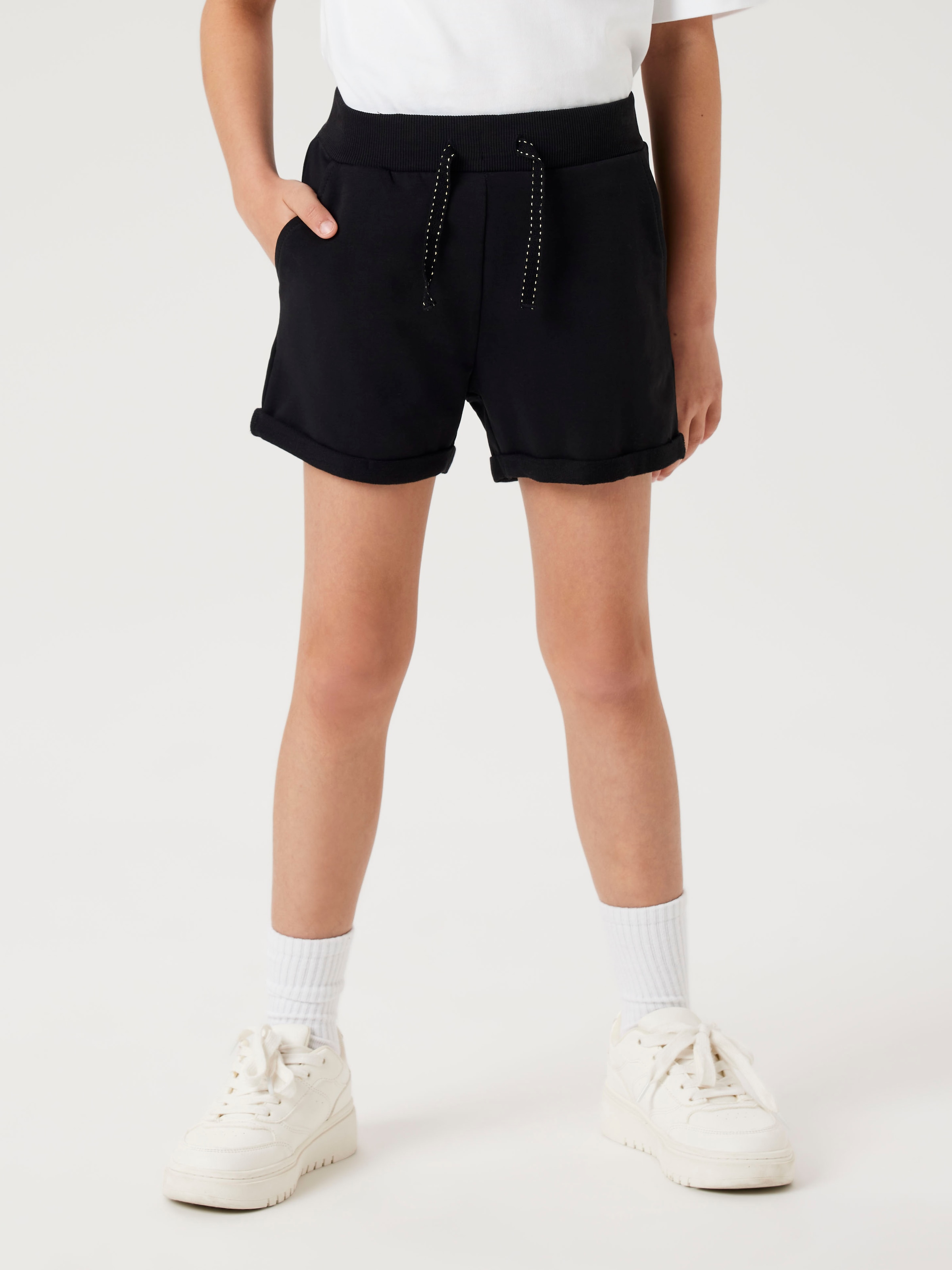 Name It Sweatshorts »NKFVOLTA SWE SHORTS UNB«  Baumwollmischung, Regular Fit