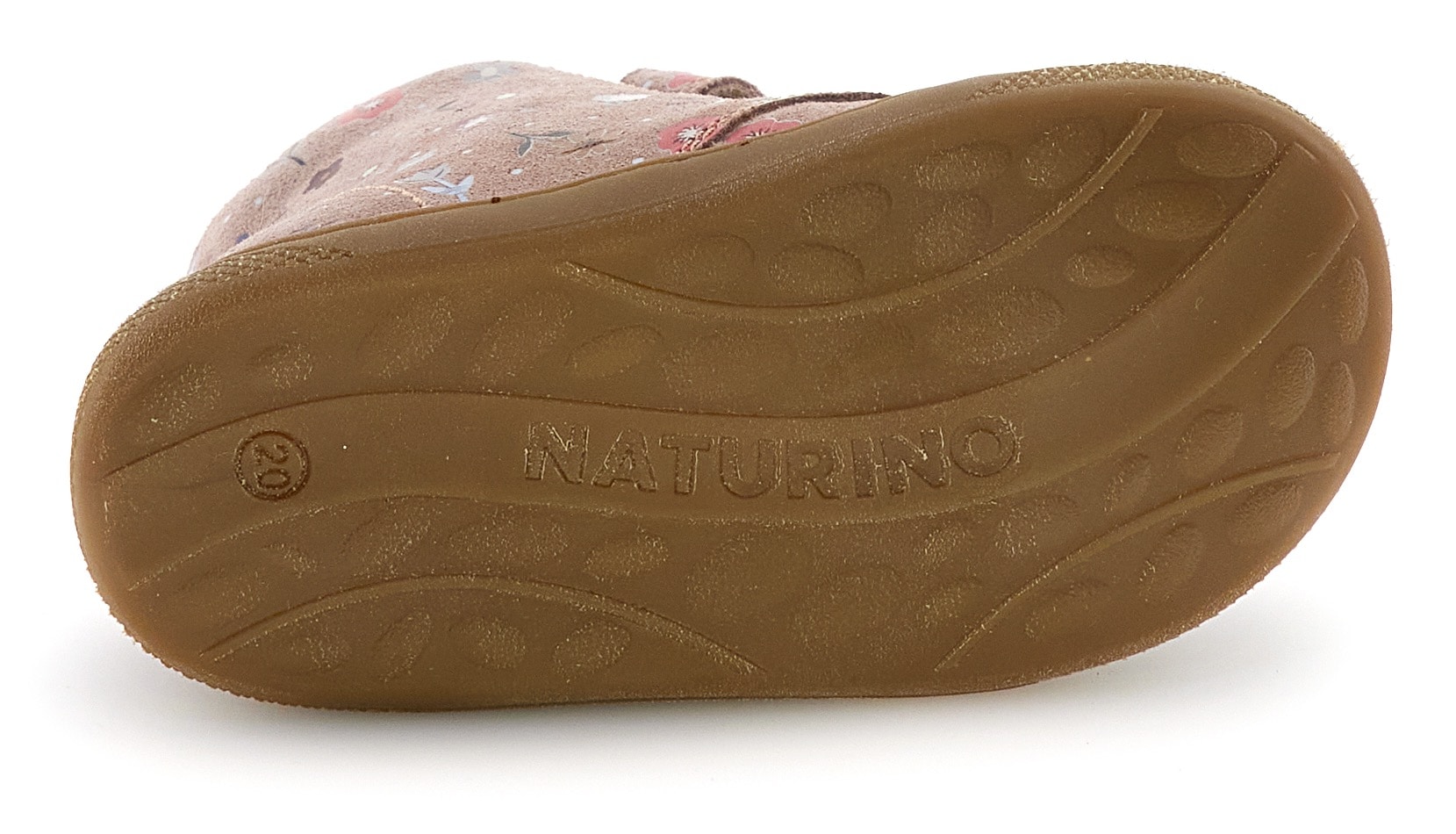 Naturino Lauflernschuh »Bubble Wide«  Klettstiefel mit Wollfutter, Größenschablone zum Download