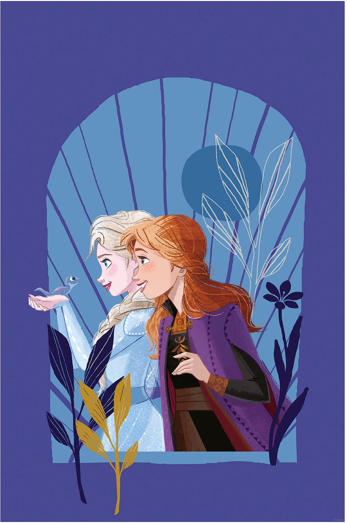Komar Wandbild »Frozen Mockingbird«, Disney, (Set, 1 St.), 30 x 40 cm (Breite x Höhe) - Kinderzimmer, Dekoration