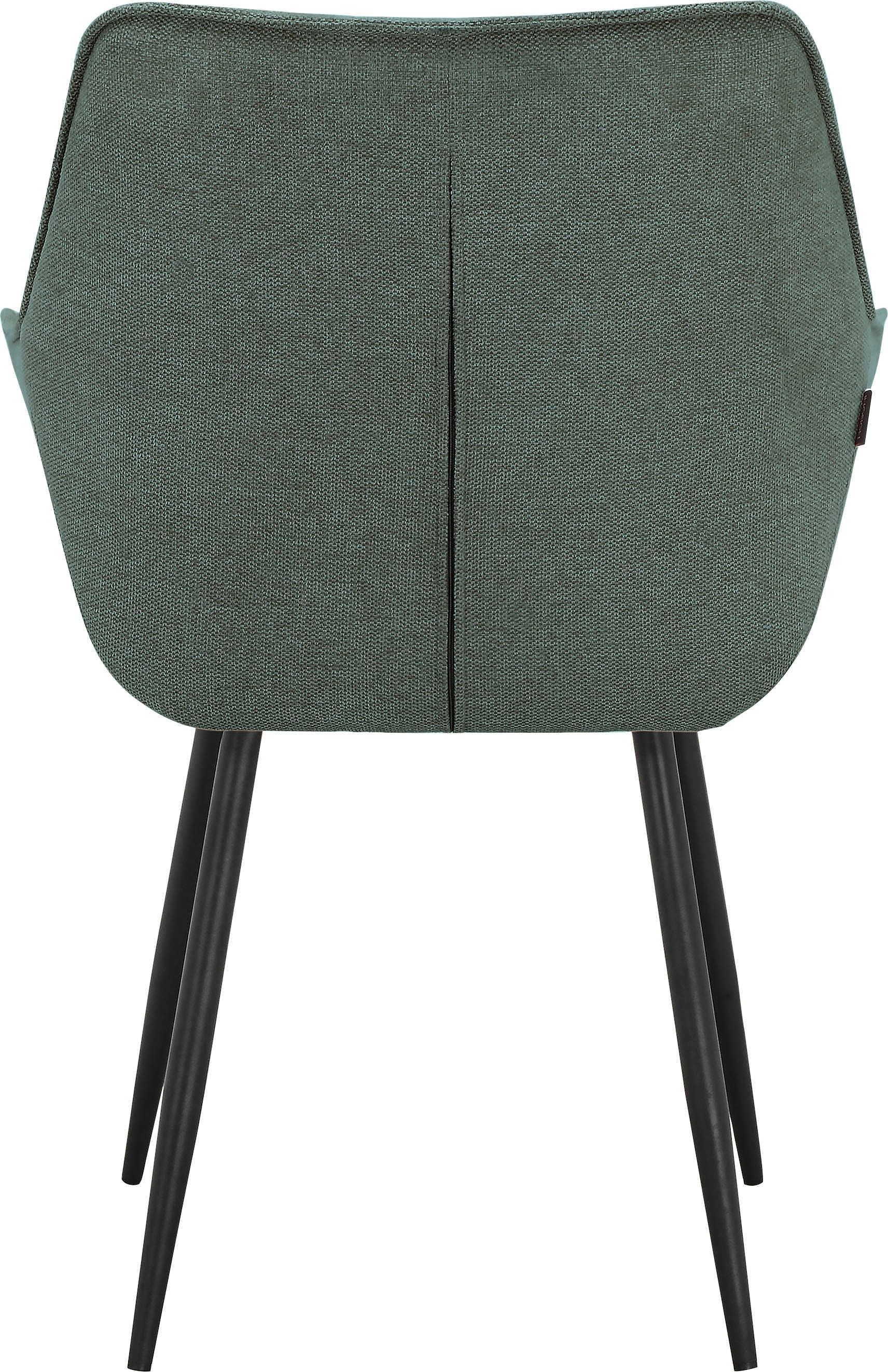 INOSIGN Esszimmerstuhl »Jaciara«, 2 St., Webstoff, im 2er Set erhältlich, Sitz und Rücken gepolstert, Sitzhöhe 48,5 cm