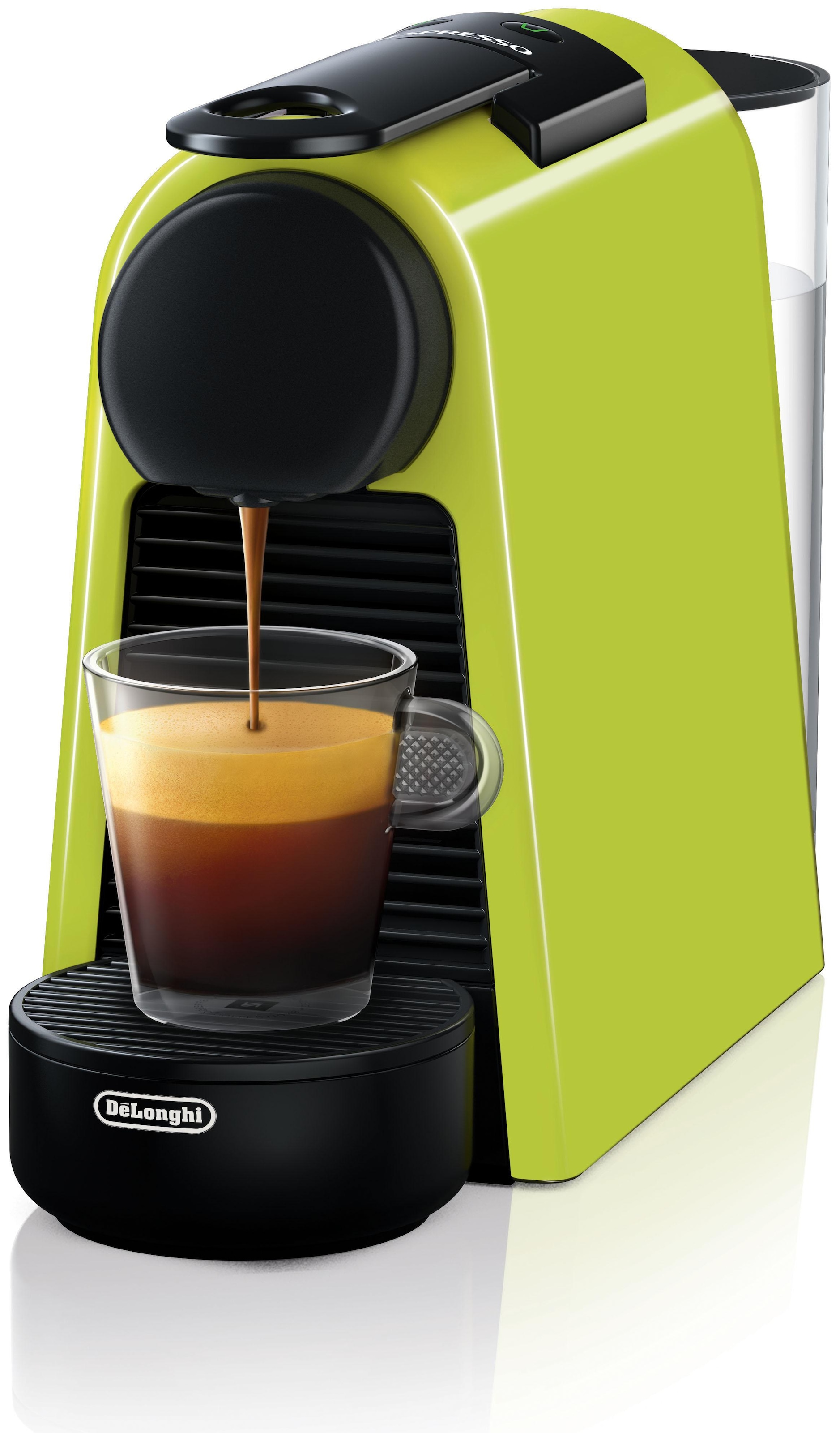 Nespresso Kapselmaschine »Essenza Mini EN85.L von DeLonghi, Lime Green«, inkl. Willkommenspaket mit 7 Kapseln