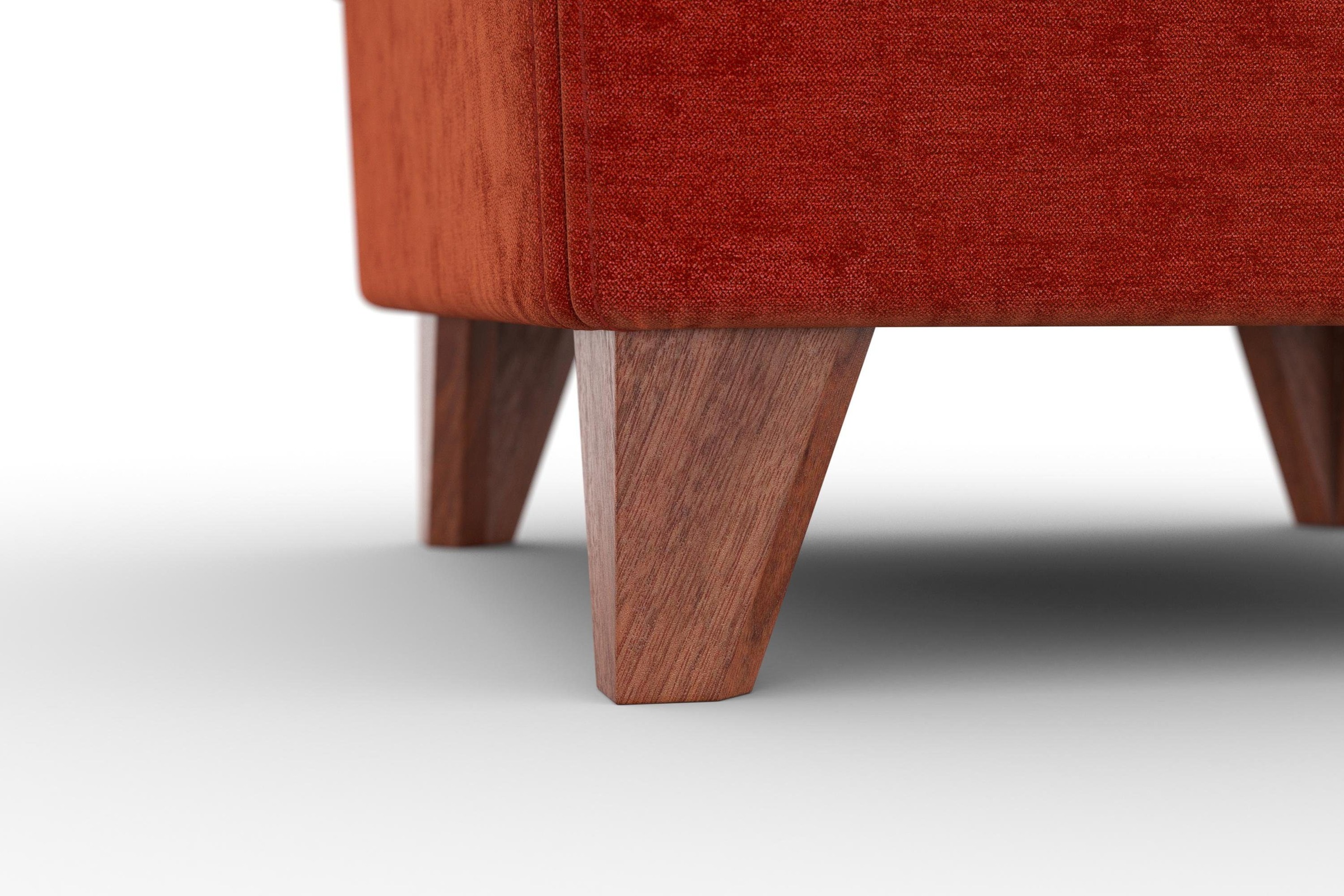 machalke® Hocker »amadeo«, mit wengefarbenen Beinen