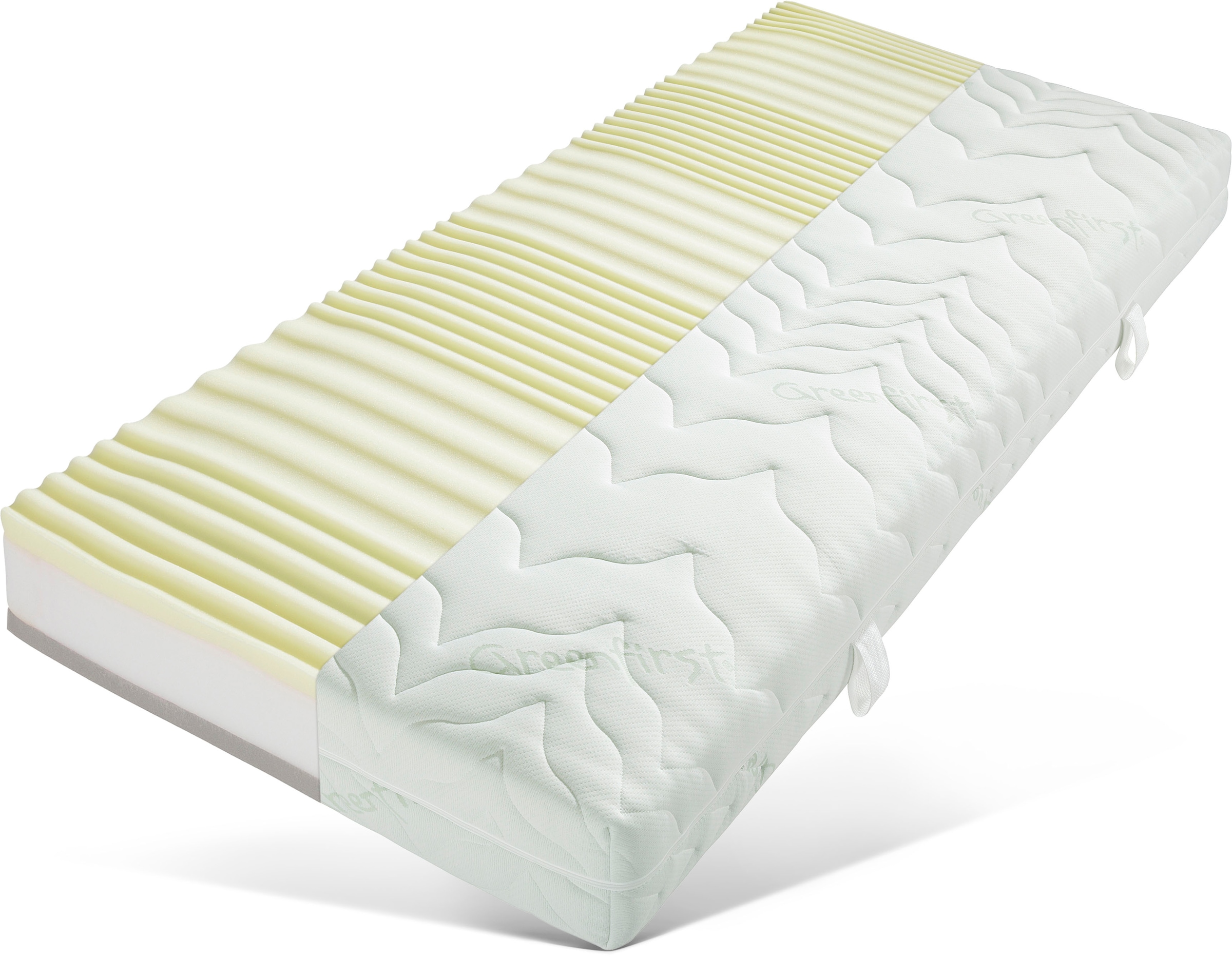 Beco Taschenfederkernmatratze »Vario Lux Greenfirst«, 22 cm hoch, 480 Federn, (1 St.), komfortable Matratze in 90x200 cm und weiteren Größen erhältlich