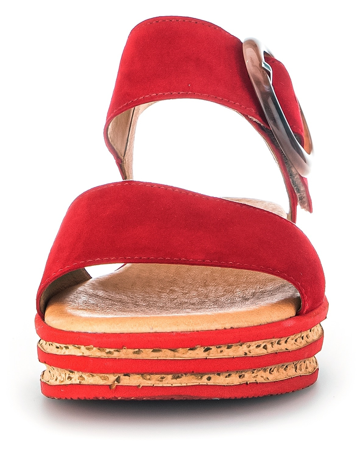 Gabor Keilsandalette, Keilabsatz, Sommerschuh, Sandale mit trendigem Zierschnalle