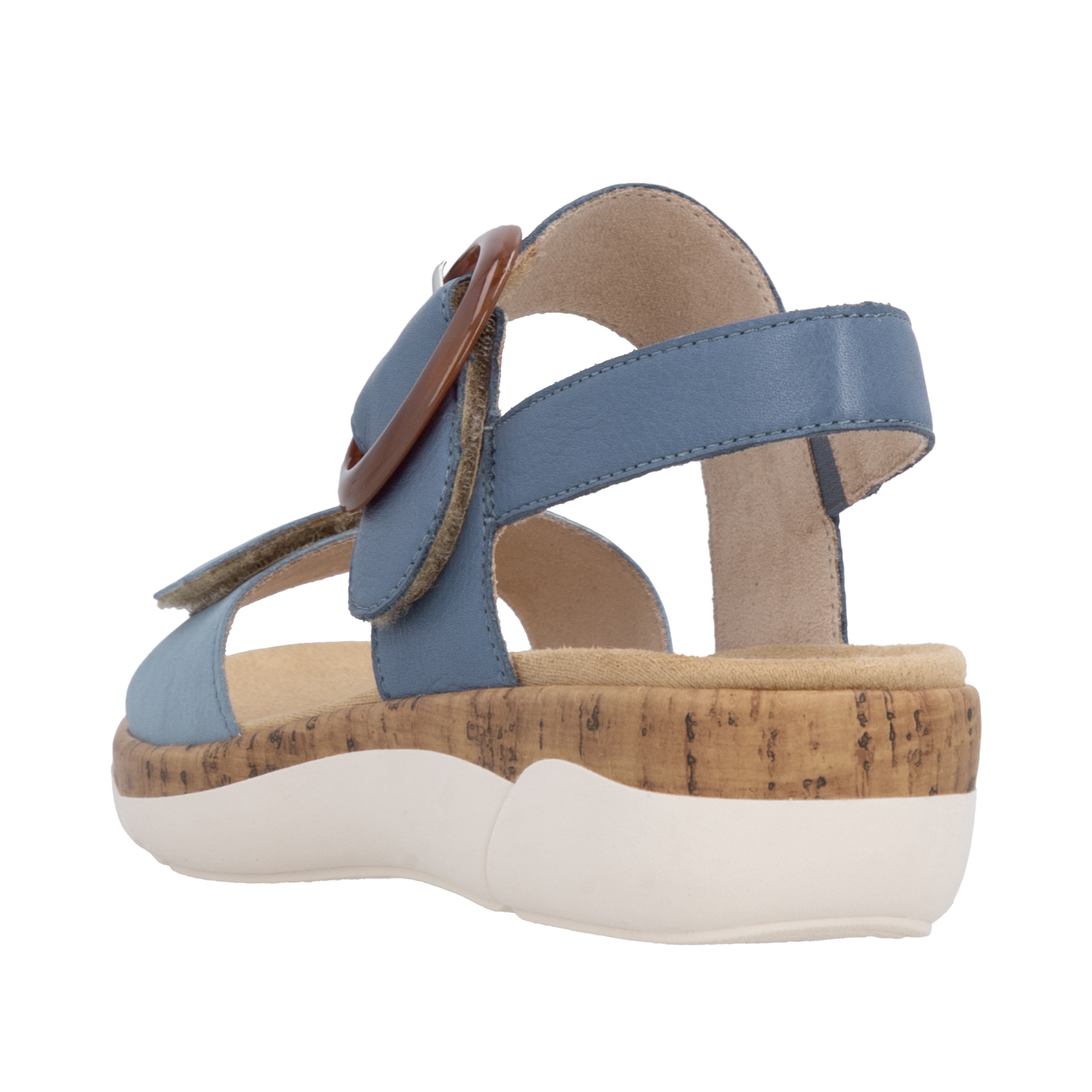 Remonte Keilsandalette  Sommerschuh, Riemchensandale, praktische Klettverschlüsse