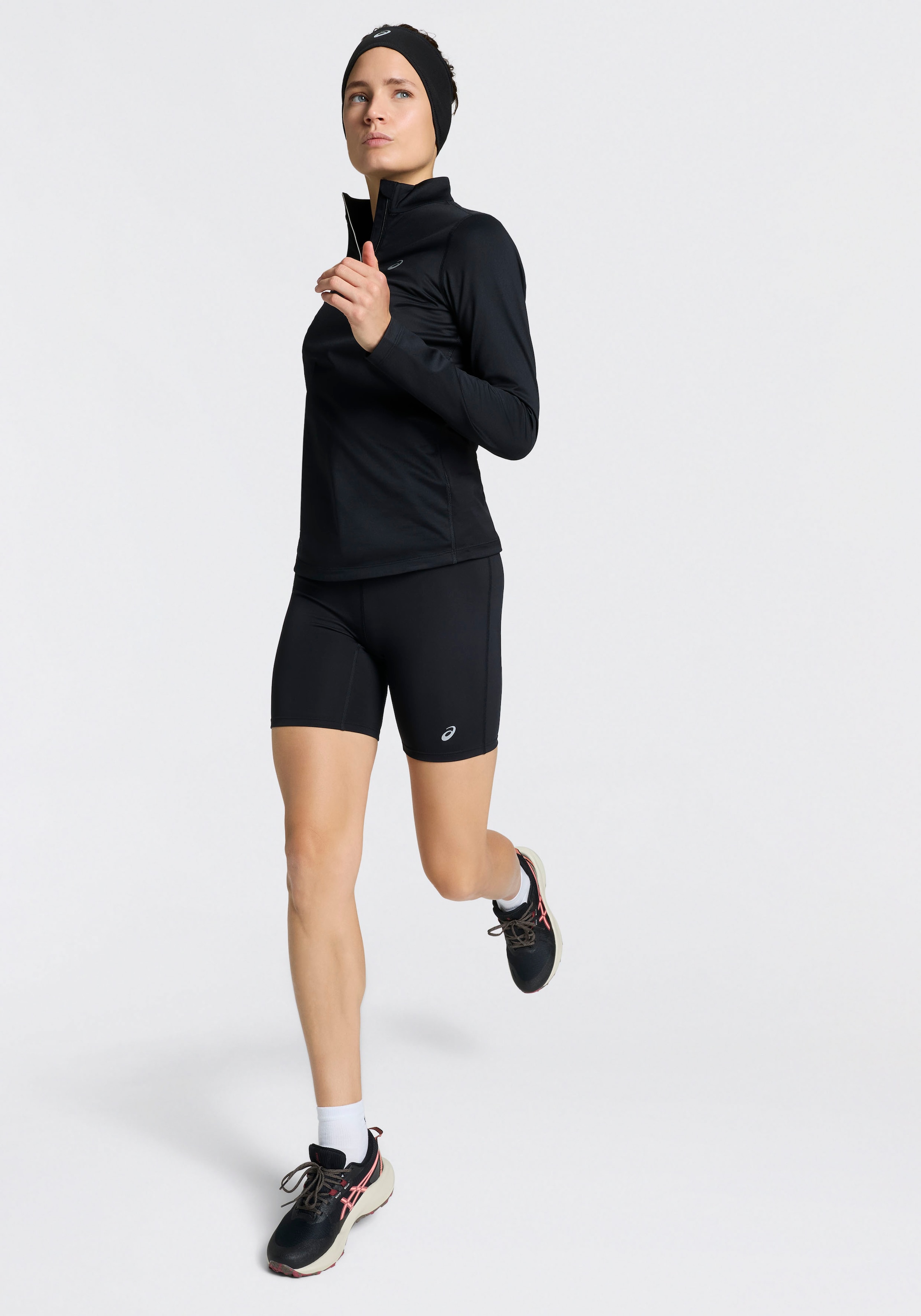 Asics Laufshirt »ASICS CORE LS 1/2 ZIP WINTER TOP« Wärmend, Atmungsaktiv, Reflektierend