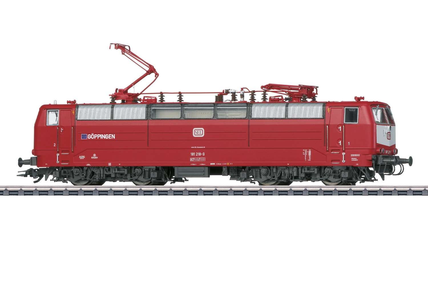 Märklin 039587 H0 E-Lok 181 218-9 SEL Göppingen