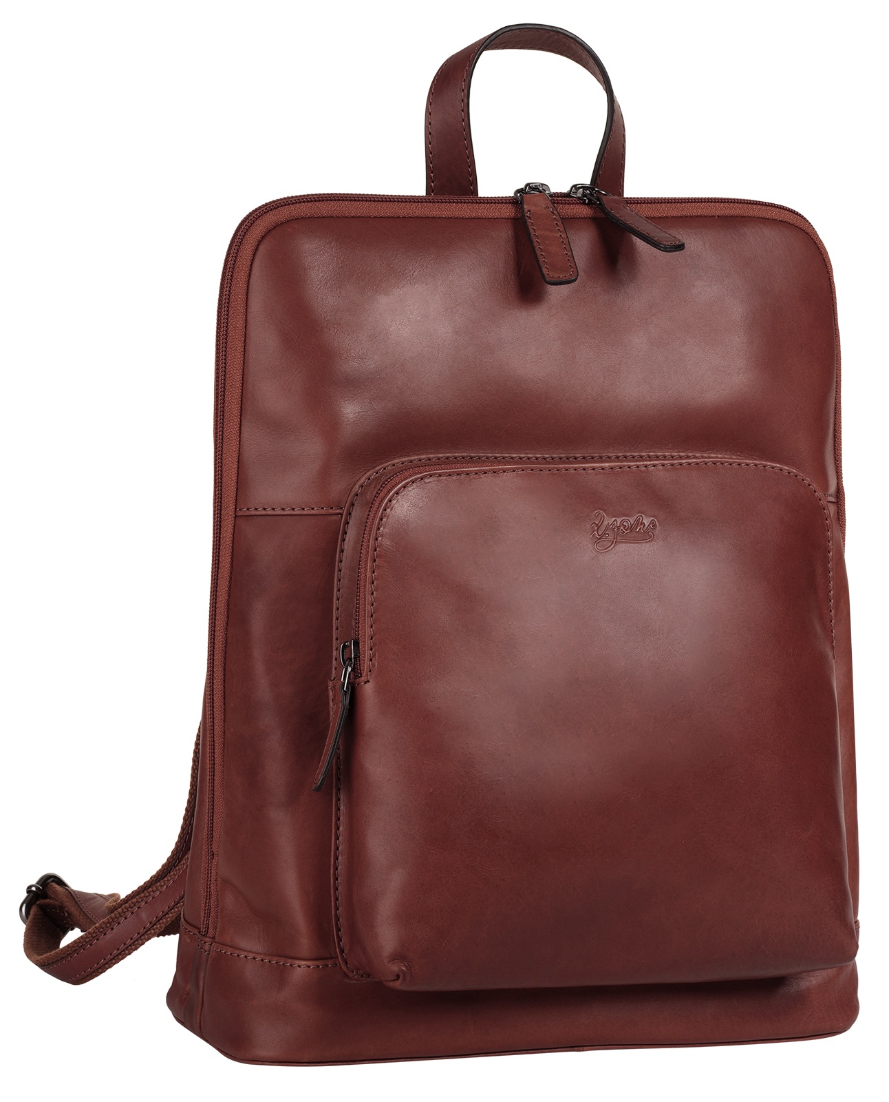 X-Zone Cityrucksack, echt Leder