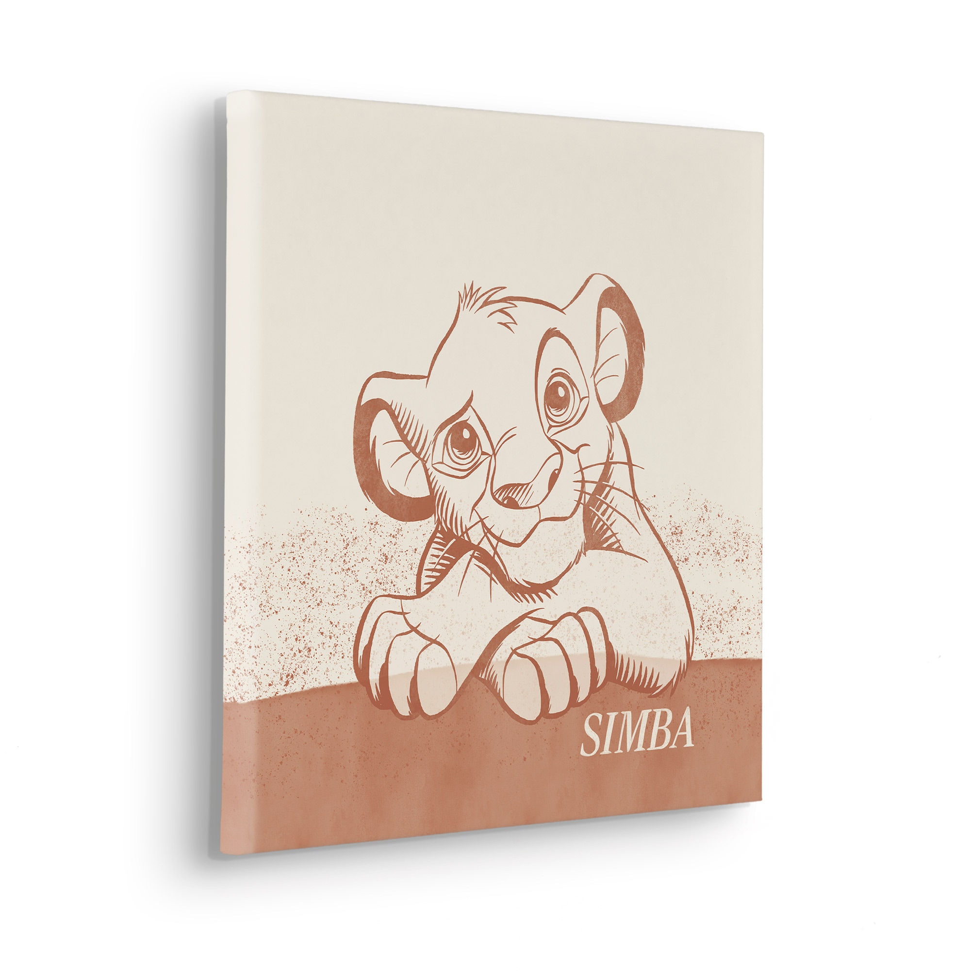 Komar Leinwandbild »Disney The Lion King It´s Simba«, Disney, (1 St.), 40 x 40 cm (Breite x Höhe) - Kinderzimmer, Dekoration