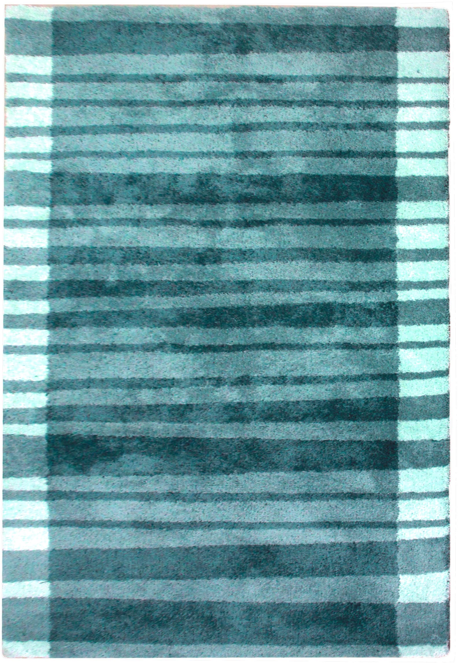 Bruno Banani Hochflor-Teppich »Cameo-Bordüre«, rechteckig, gestreiftes  Muster mit Bordüre, angenehme Haptik, Streifen | Kurzflor-Teppiche