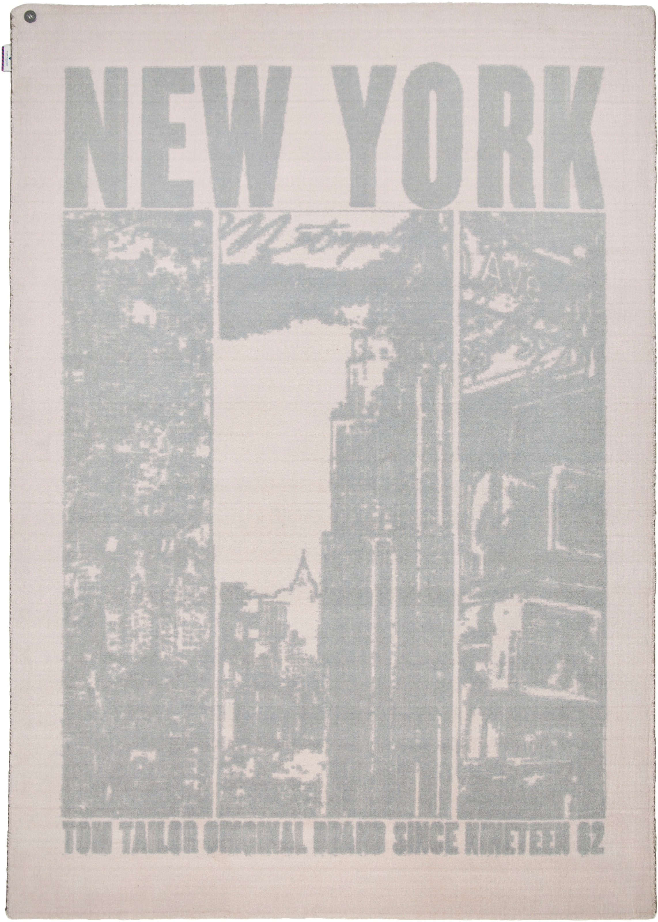 TOM TAILOR HOME Teppich »Happy New York«, rechteckig, 12 mm Höhe, modernes Design, ideal im Wohnzimmer & Schlafzimmer