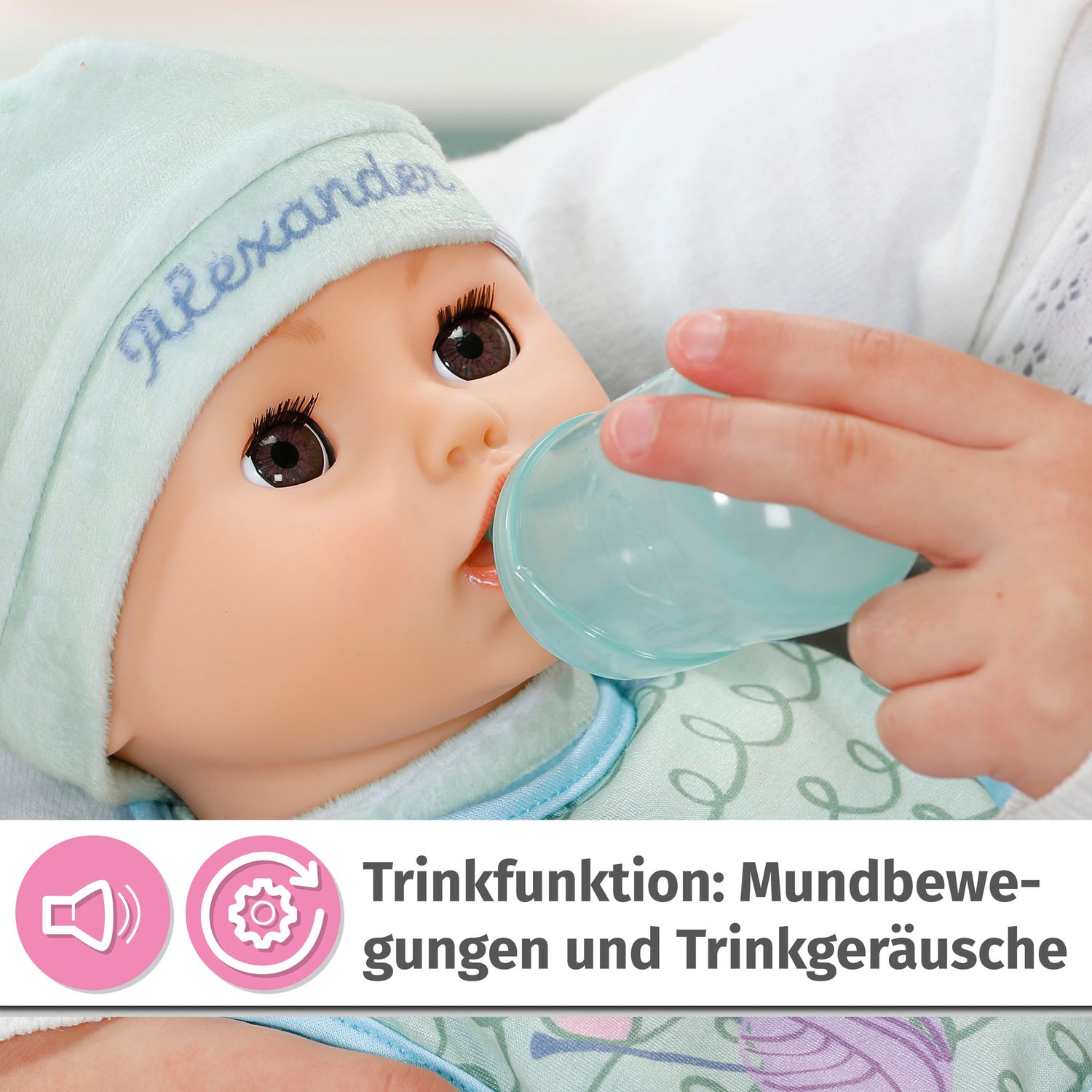 Baby Annabell Babypuppe »Interactive Alexander 43 cm«