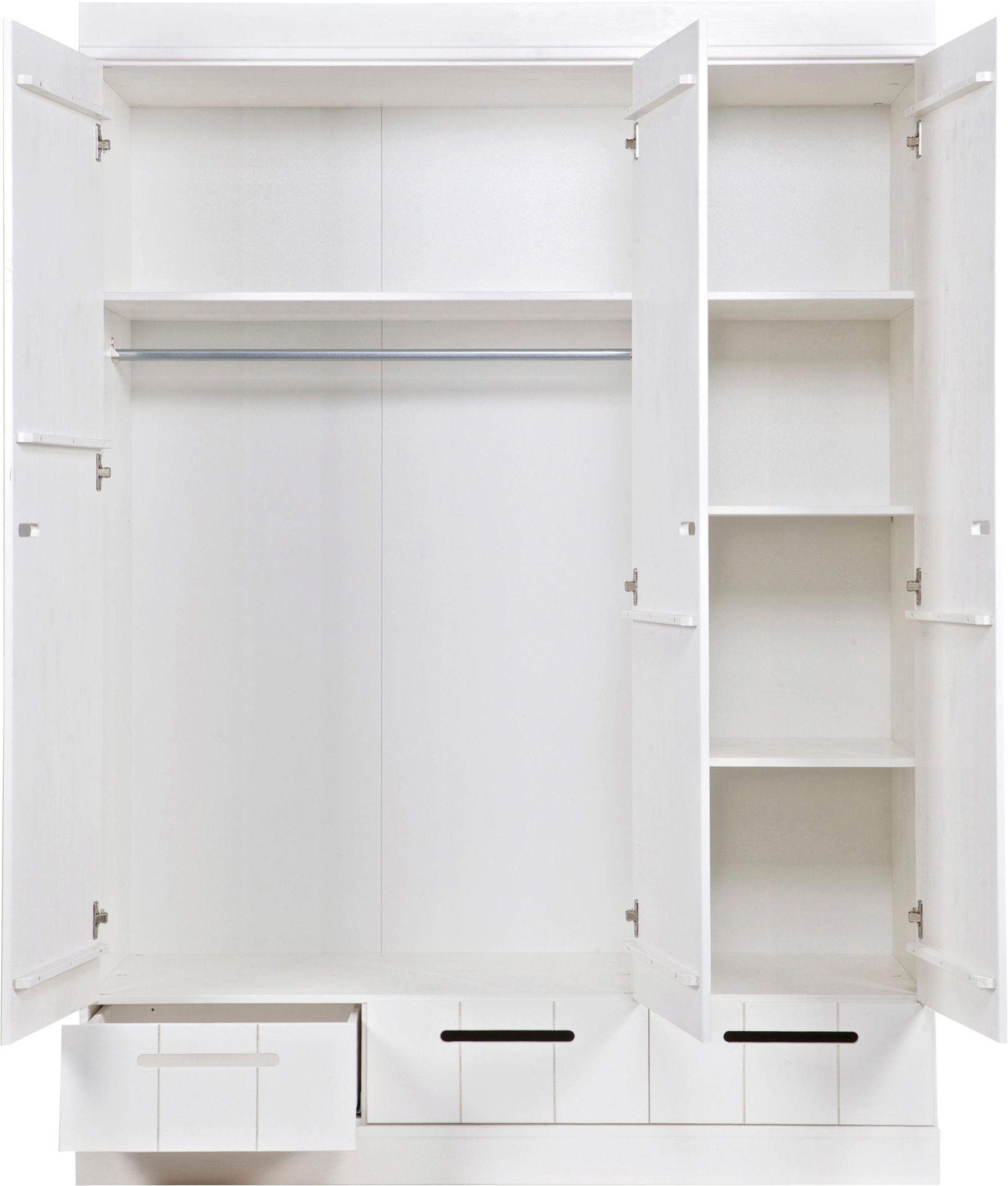 WOOOD Garderobenschrank »Connect«, mit Kleiderstange, Breite 94 cm x Höhe 195 cm