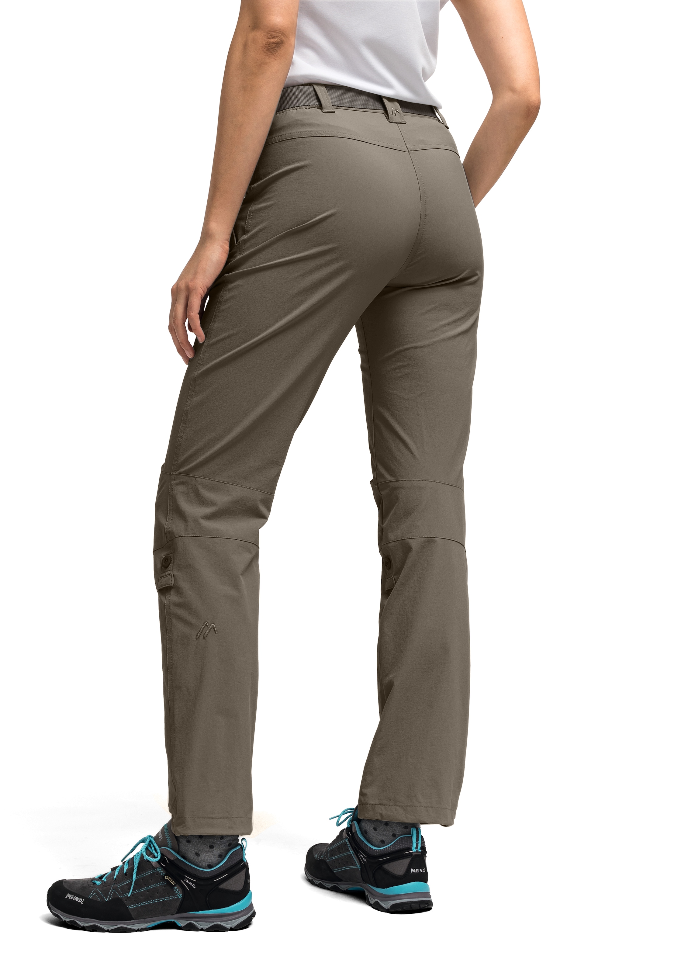 Maier Sports Funktionshose »Lulaka«, Damen Wanderhose, atmungsaktive Outdoor-Hose mit Roll up Funktion