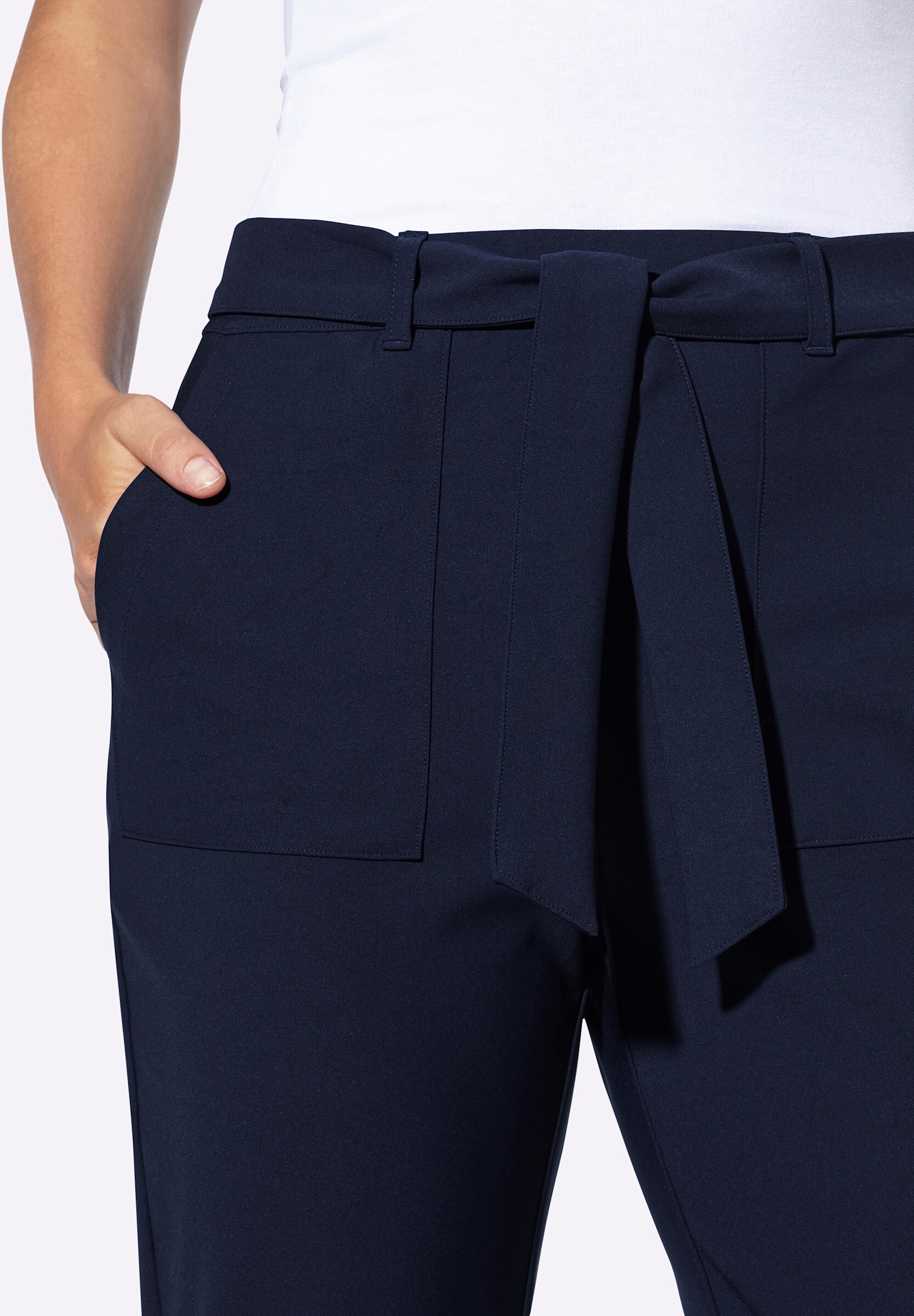 heine Schlupfhose »Hose Schlupfhose mit Bindegürtel«