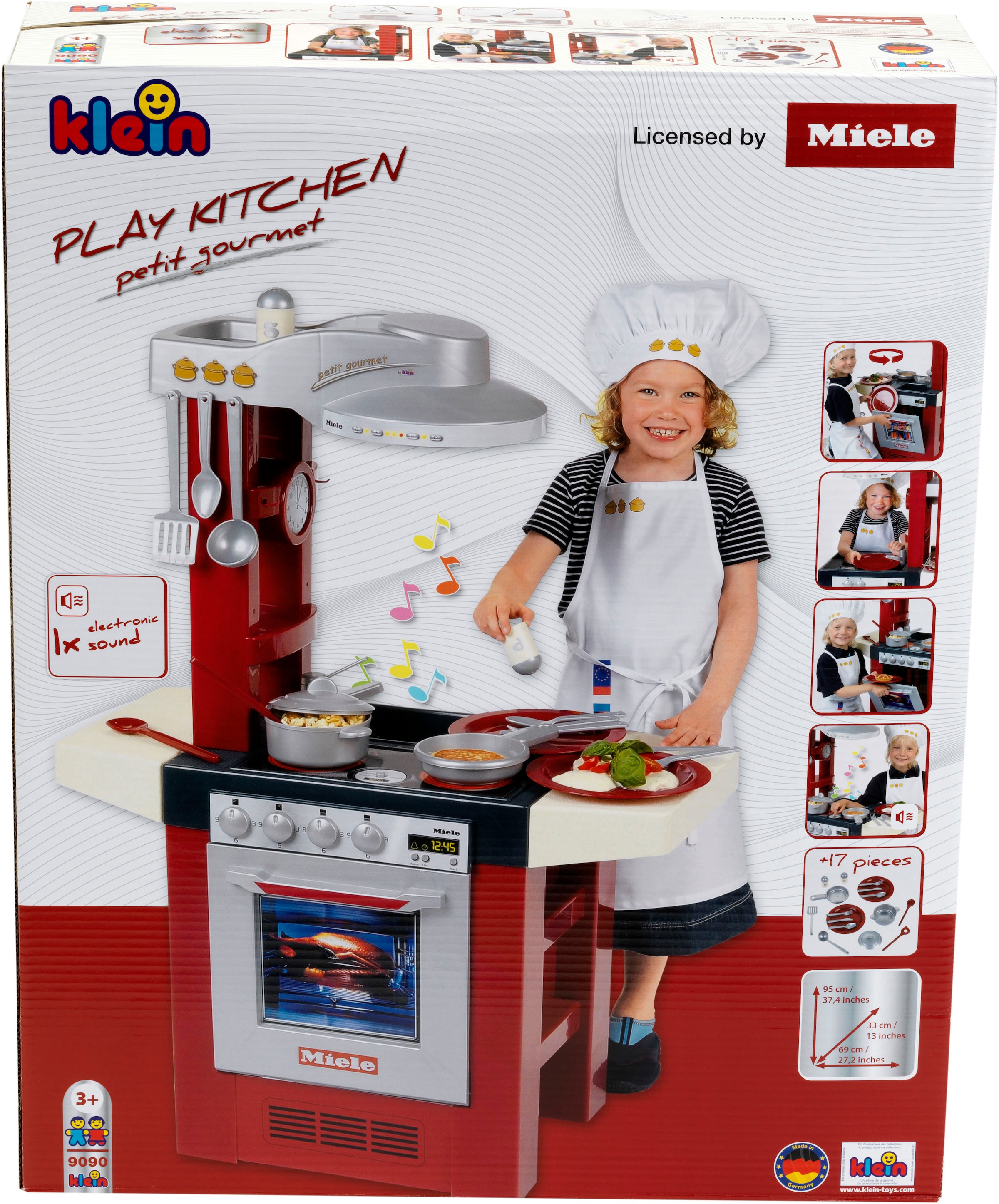 Klein Spielküche »Miele Küche Petit Gourmet«, Made in Germany