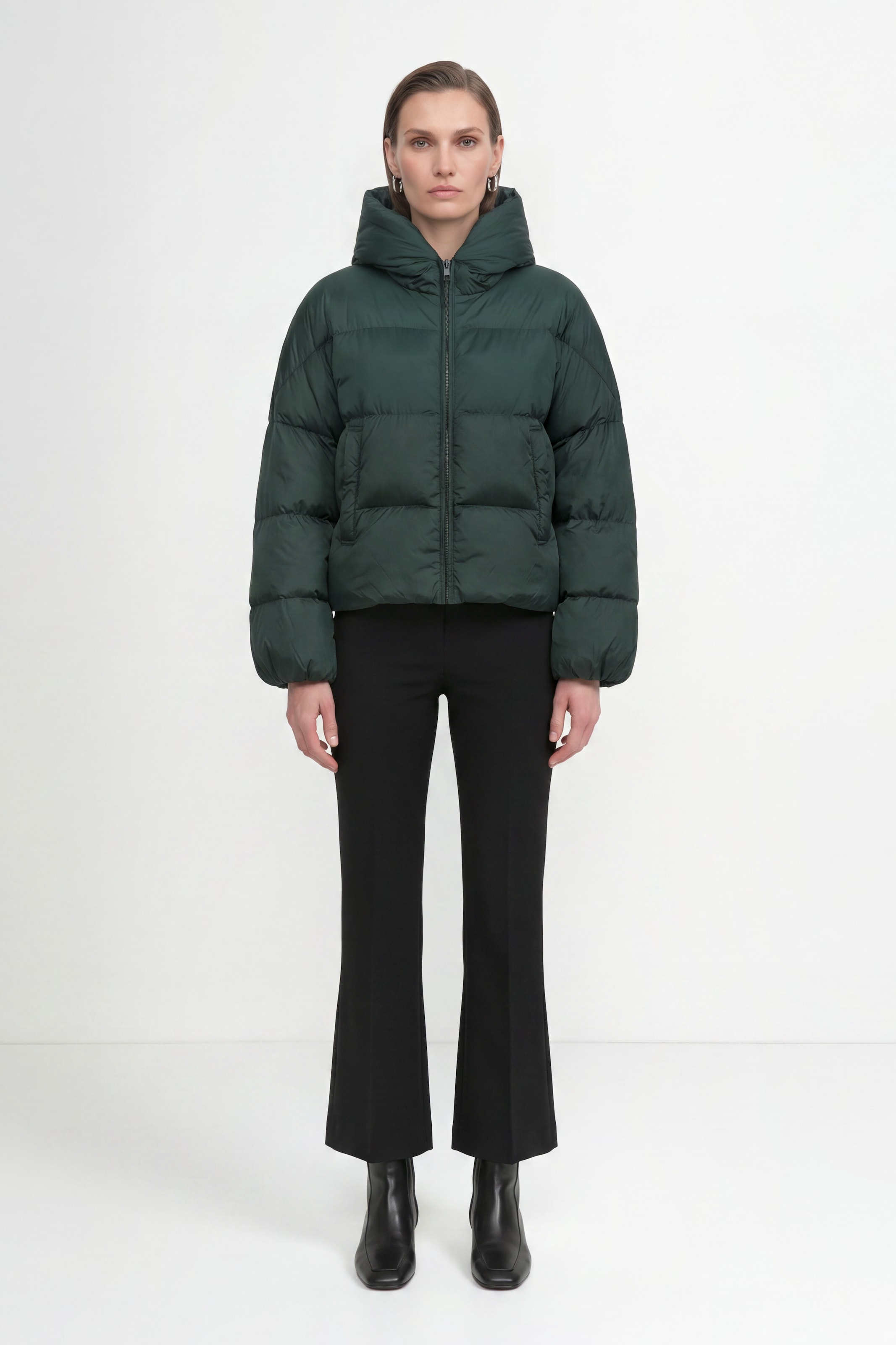 RICHROYAL Steppjacke mit Kapuze Regular fit mit Kapuze