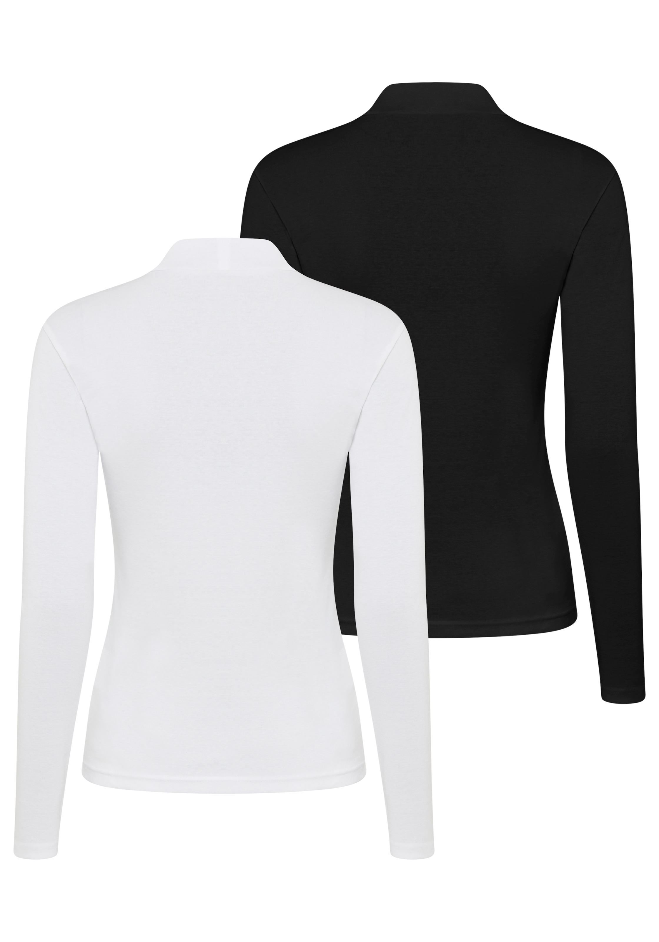 Bruno Banani Rollkragenshirt Packung, 2 Stk. tlg. perfektes Basic mit Rollkragen - NEUE KOLLEKTION