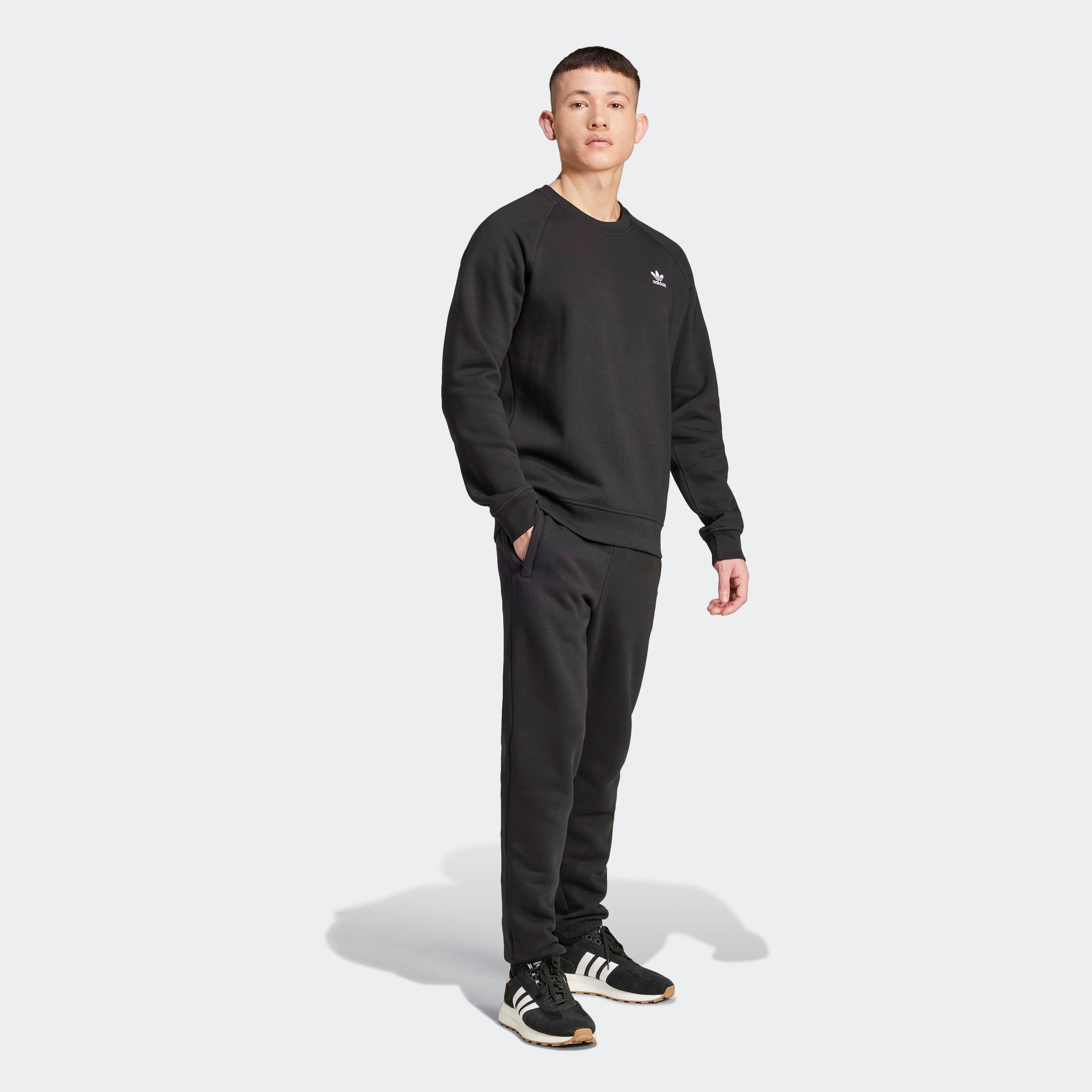 adidas Originals Sweatshirt »TREFOIL ESSENTIALS«, Essentials Pullover, weiche Innenseite
