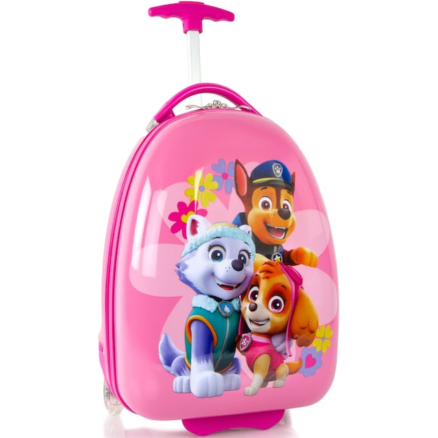 Heys Kinderkoffer »Paw Patrol, Rosa«, 2 Rollen, in Eiform bei