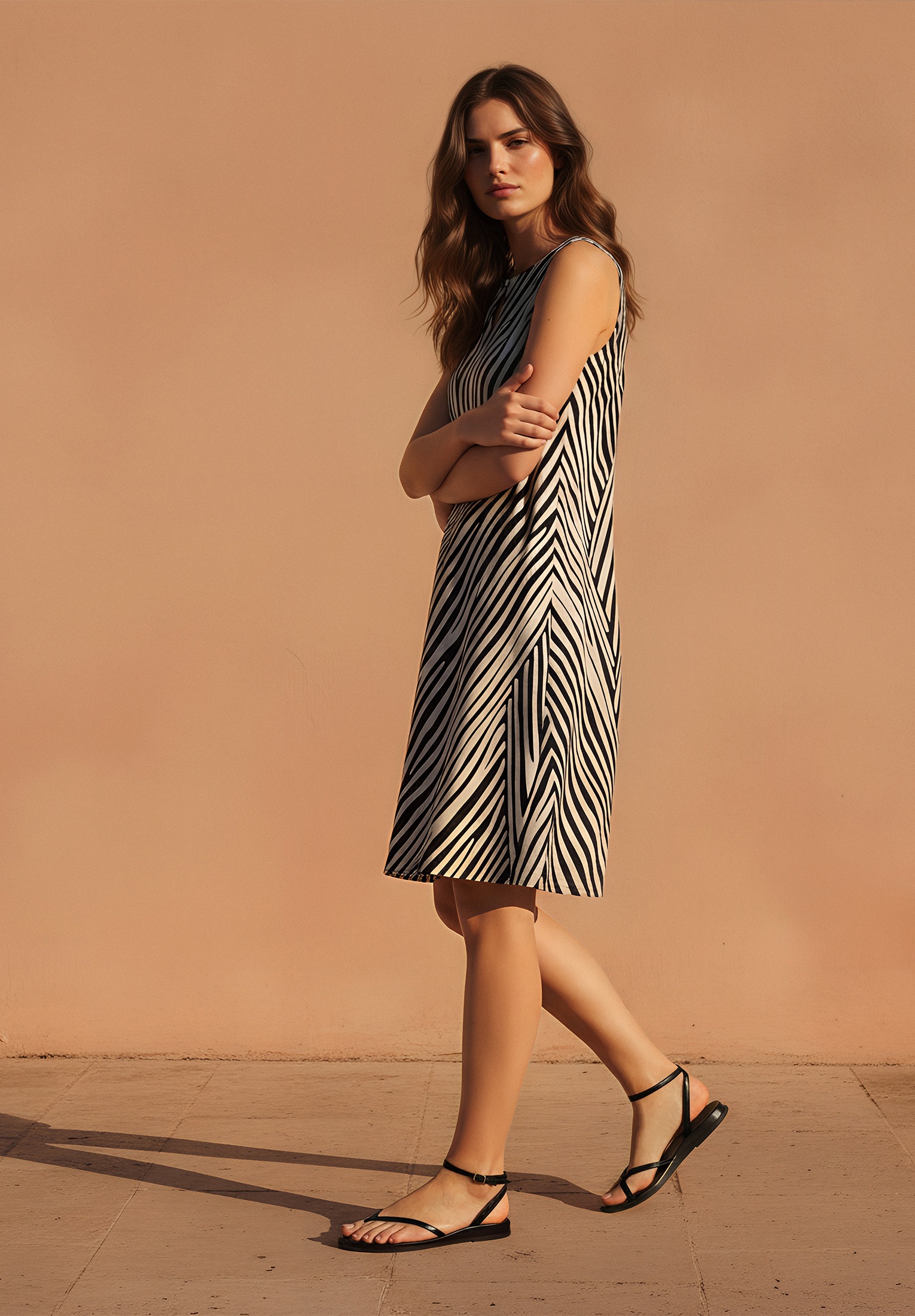 Betty Barclay Sommerkleid »Leinenkleid ohne Arm«