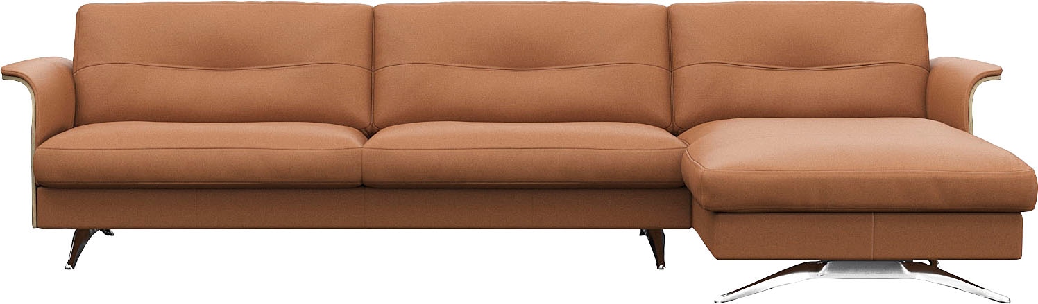 Ecksofa »Glow, super bequem durch hochwertigem Sitzaufbau mit Federkern, L-Form«,...