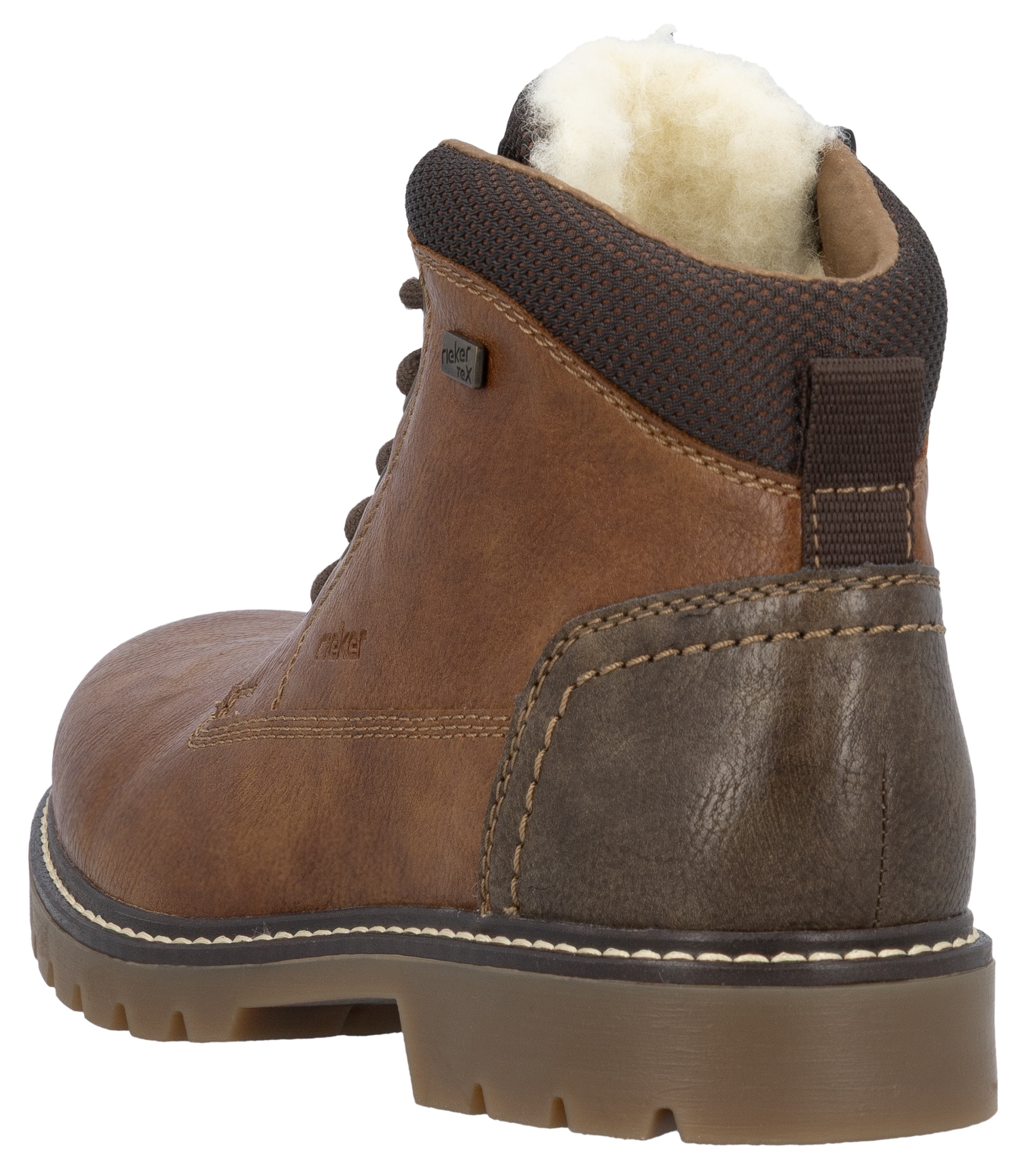 Rieker Winterstiefelette  , Workerboots, Schnürboots, Trekkingstiefel mit riekerTEX-Membran