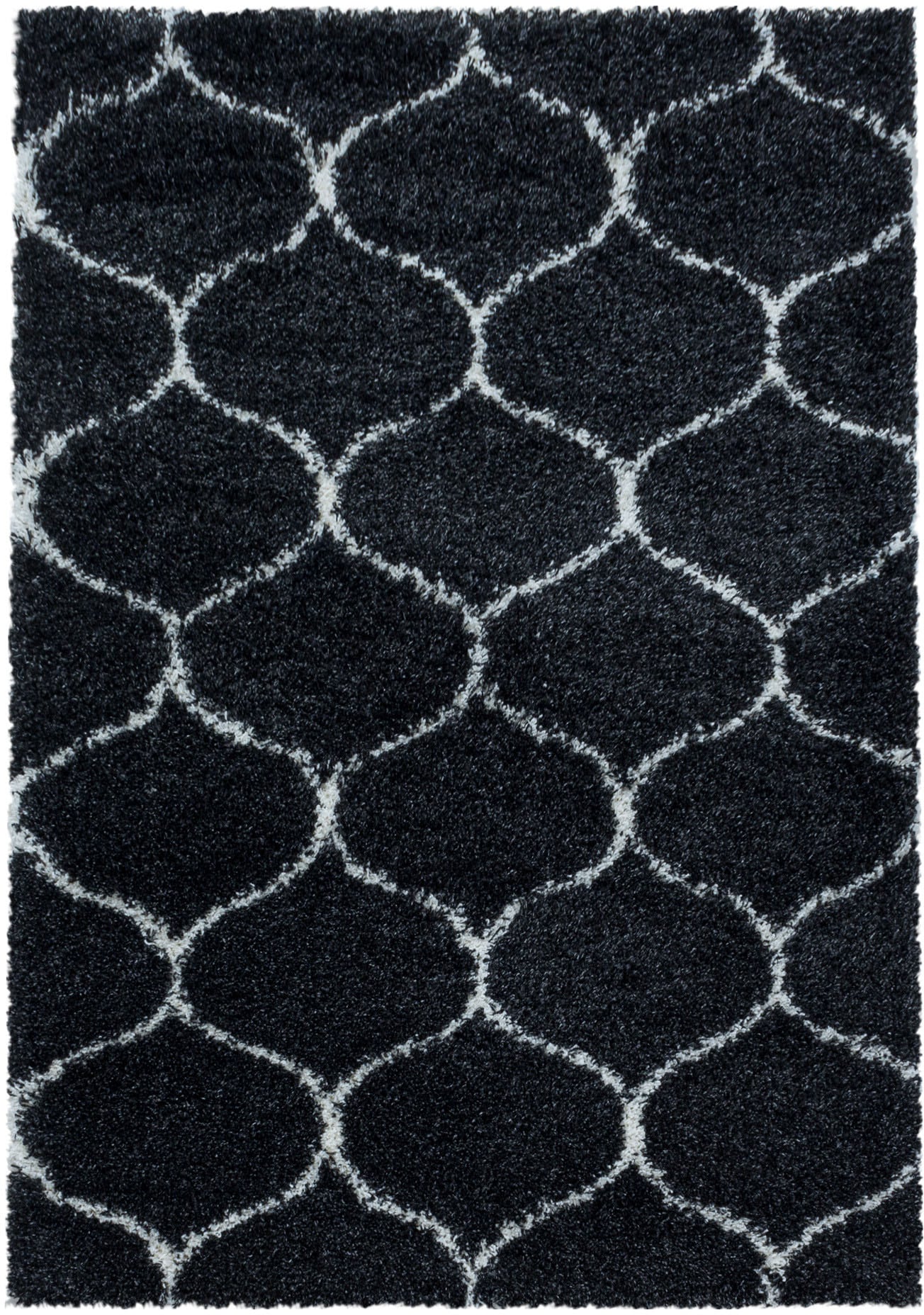 Ayyildiz Teppiche Hochflor-Teppich »SALSA 3201«, rechteckig, 50 mm Höhe, auch in rund, Pflegeleicht / Strapazierfähig / Shaggy/ Wohnzimmer