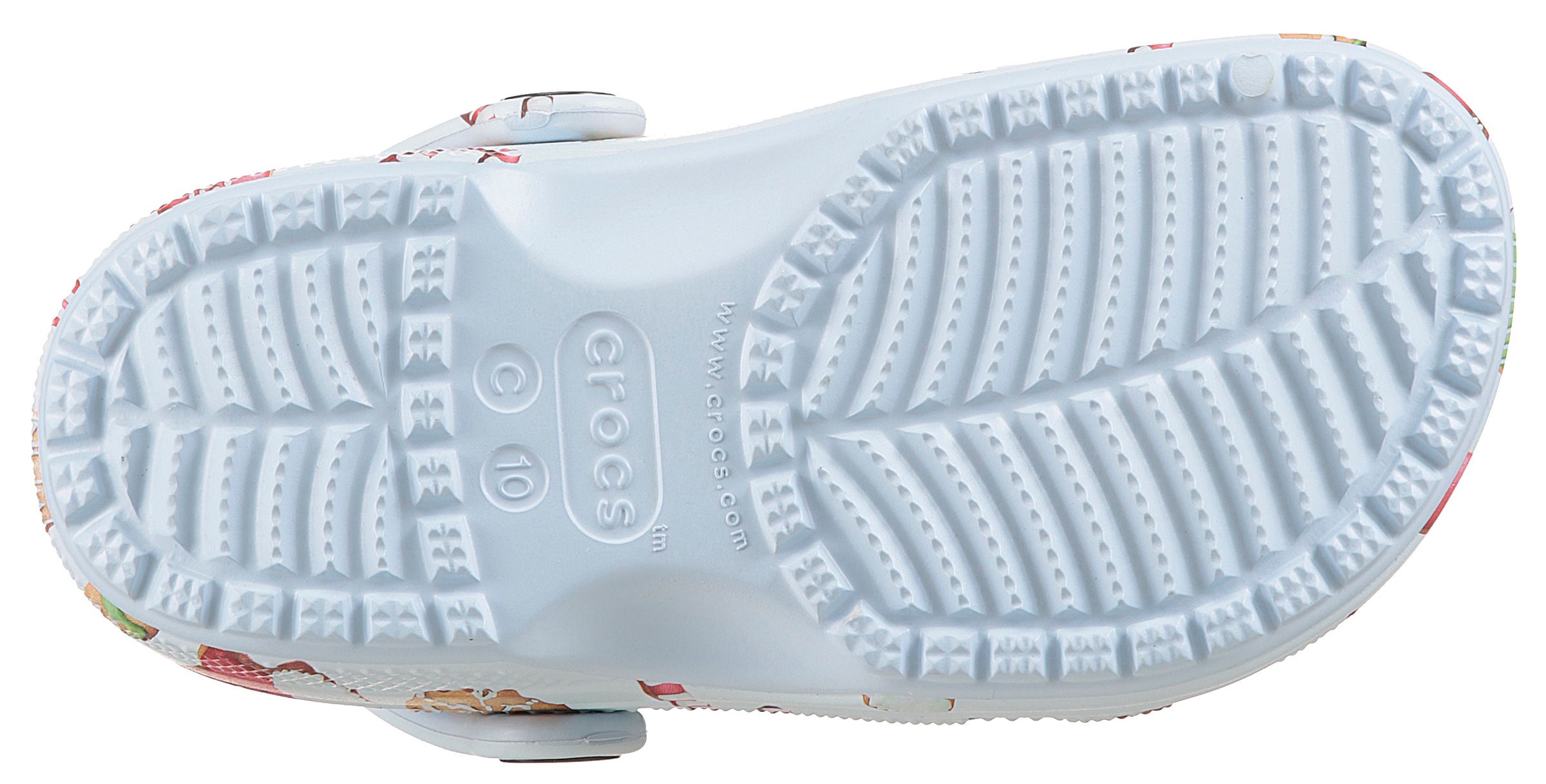 Crocs Clog »Classic Clog K«  Weihnachtsschuh, Hausschuh mit buntem Festive Print