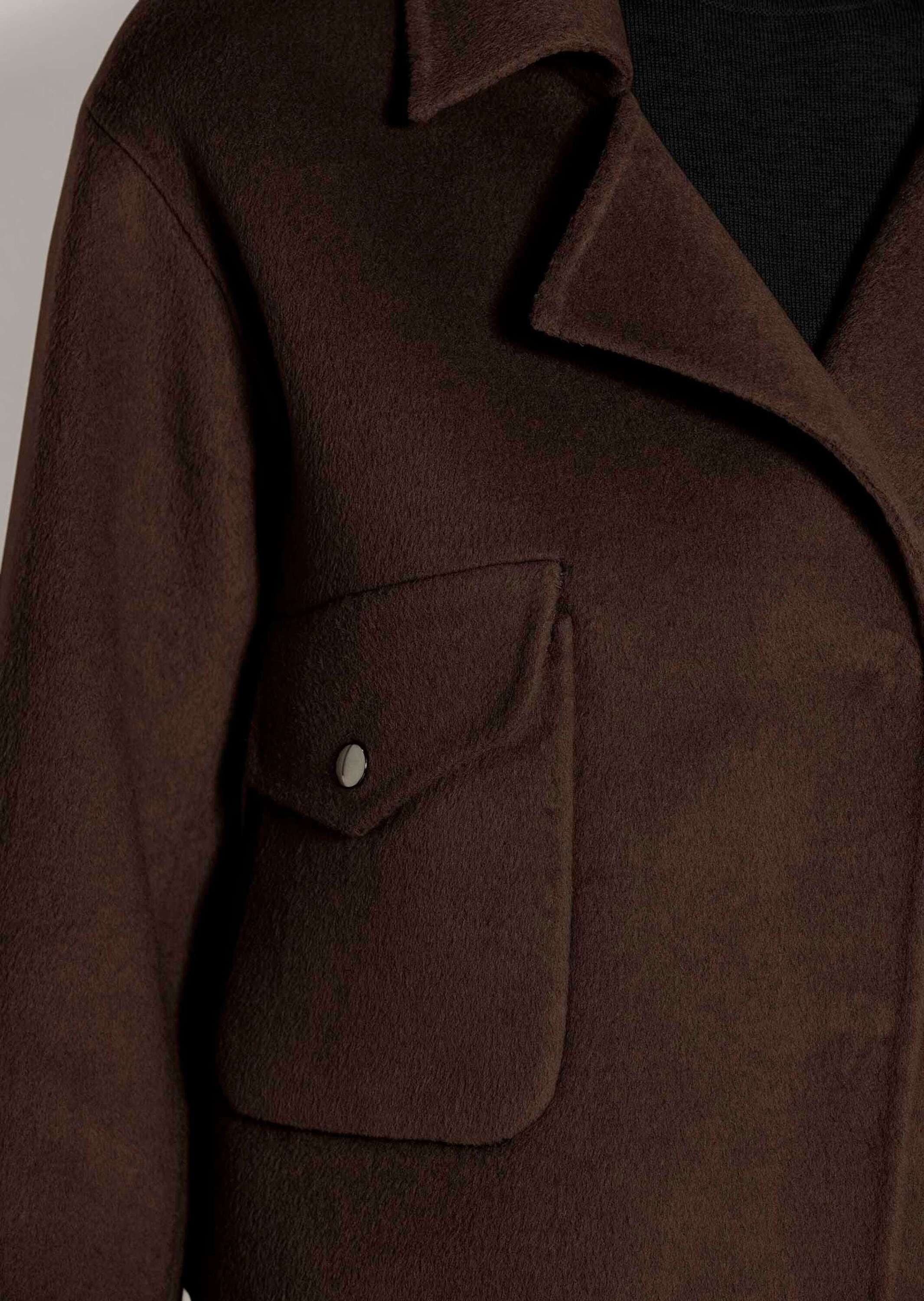 MADELEINE Kurzjacke »Doubleface-Jacke aus Wolle Jas. Zuiver wol« Doublefaceverarbeitung