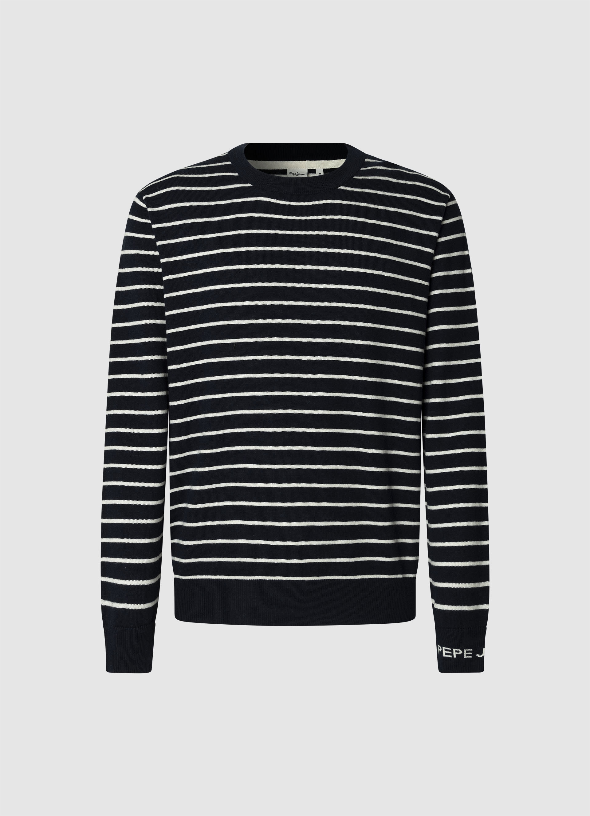 Pepe Jeans Rundhalspullover »ANDRE STRIPES«, mit Kaschmir-Anteil, gestreift