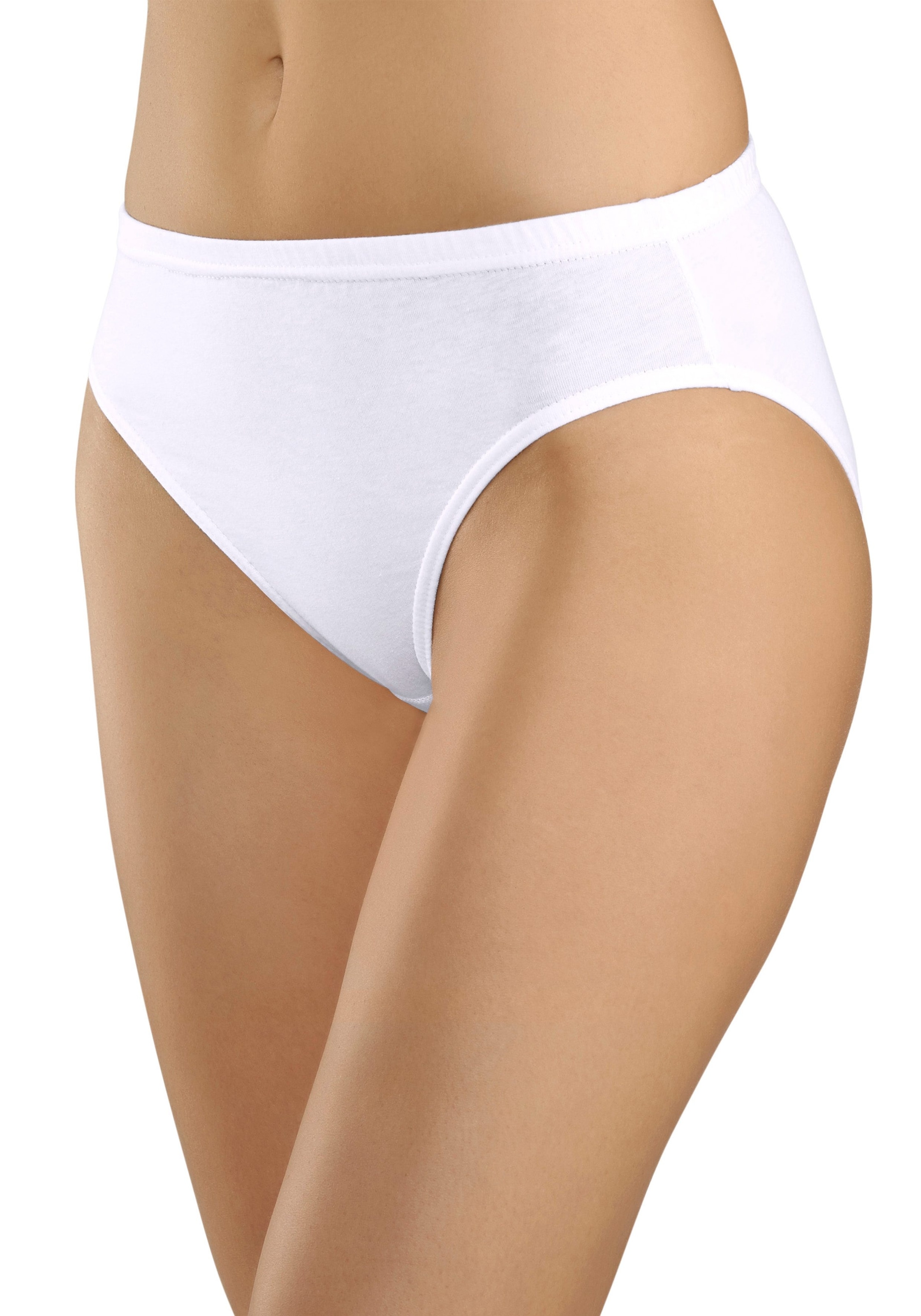 petite fleur Jazz-Pants Slips, (Packung, 6 St.), aus reiner Baumwolle bei