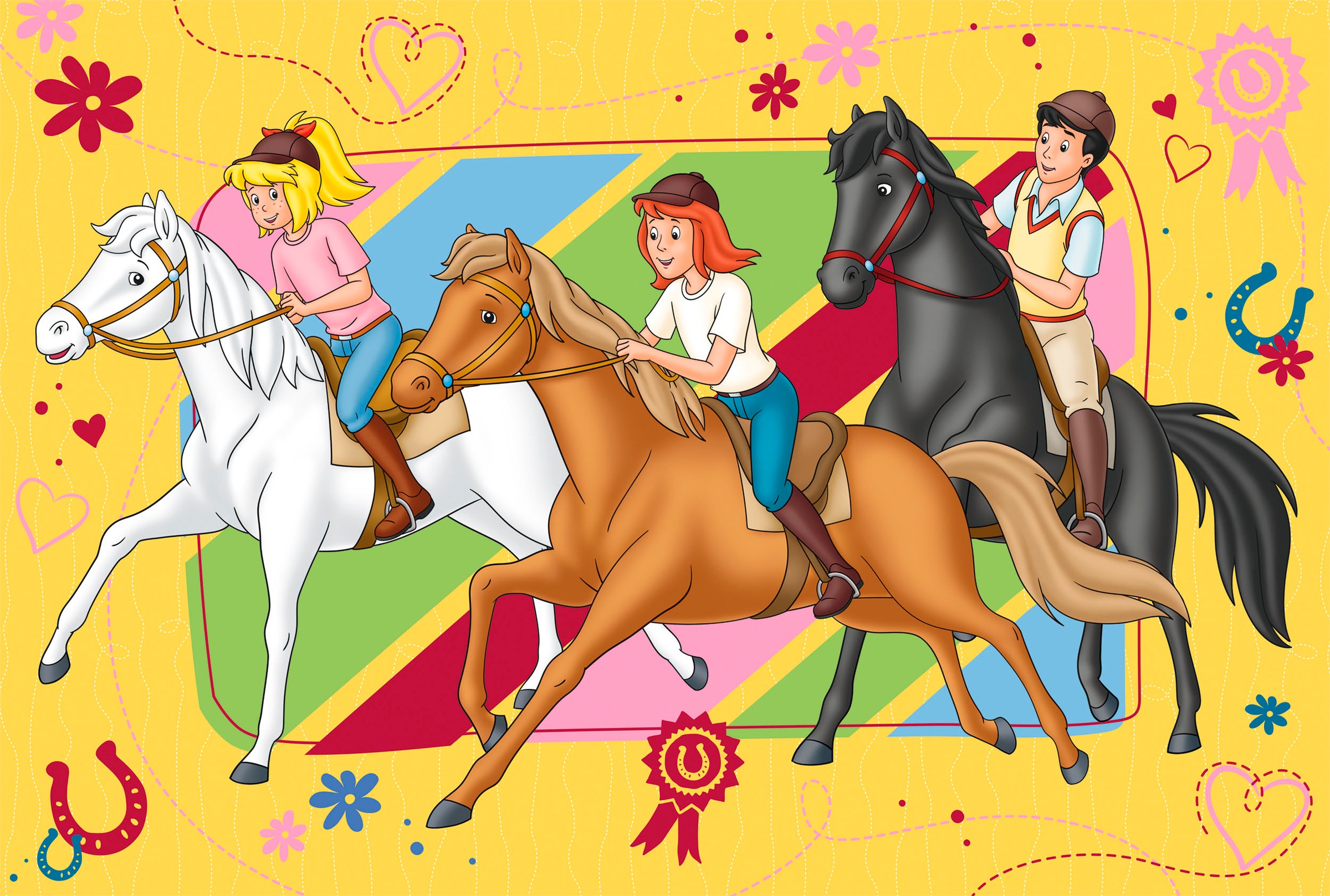 Schmidt Spiele Puzzle »Bibi & Tina, Pferdeliebe«, Made in Europe