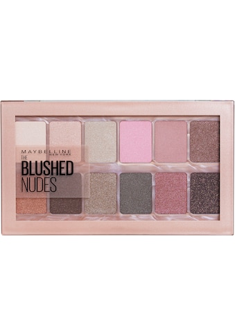 MAYBELLINE NEW YORK Lidschatten-Palette »The Blushed Nudes« kaufen