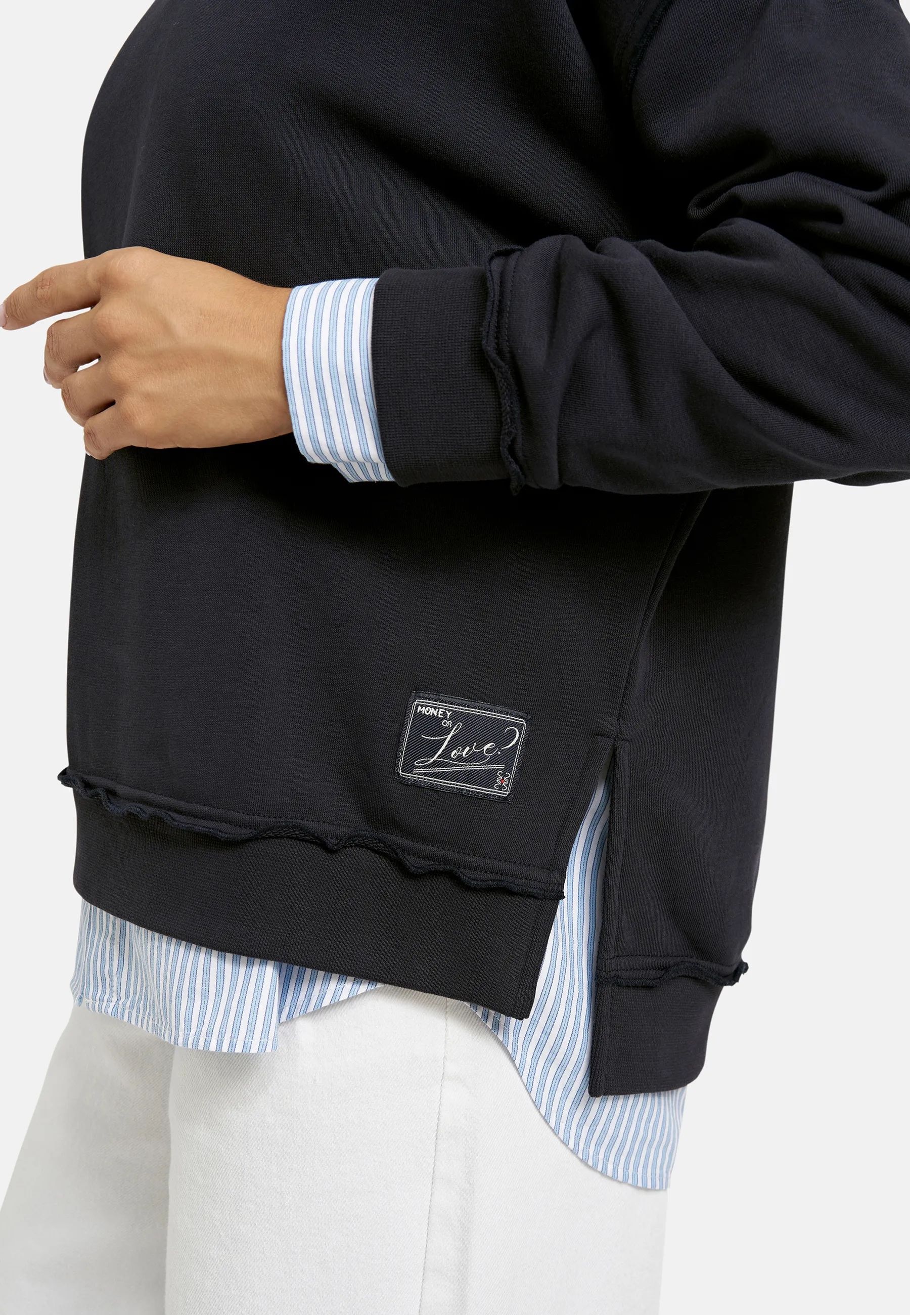 Smith & Soul Sweatshirt , mit kreativem Rücken-Design, Rundhals
