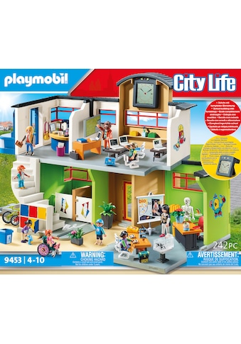 Playmobil® Konstruktions-Spielset »Große Schule mit Einrichtung (9453), City Life«,... kaufen