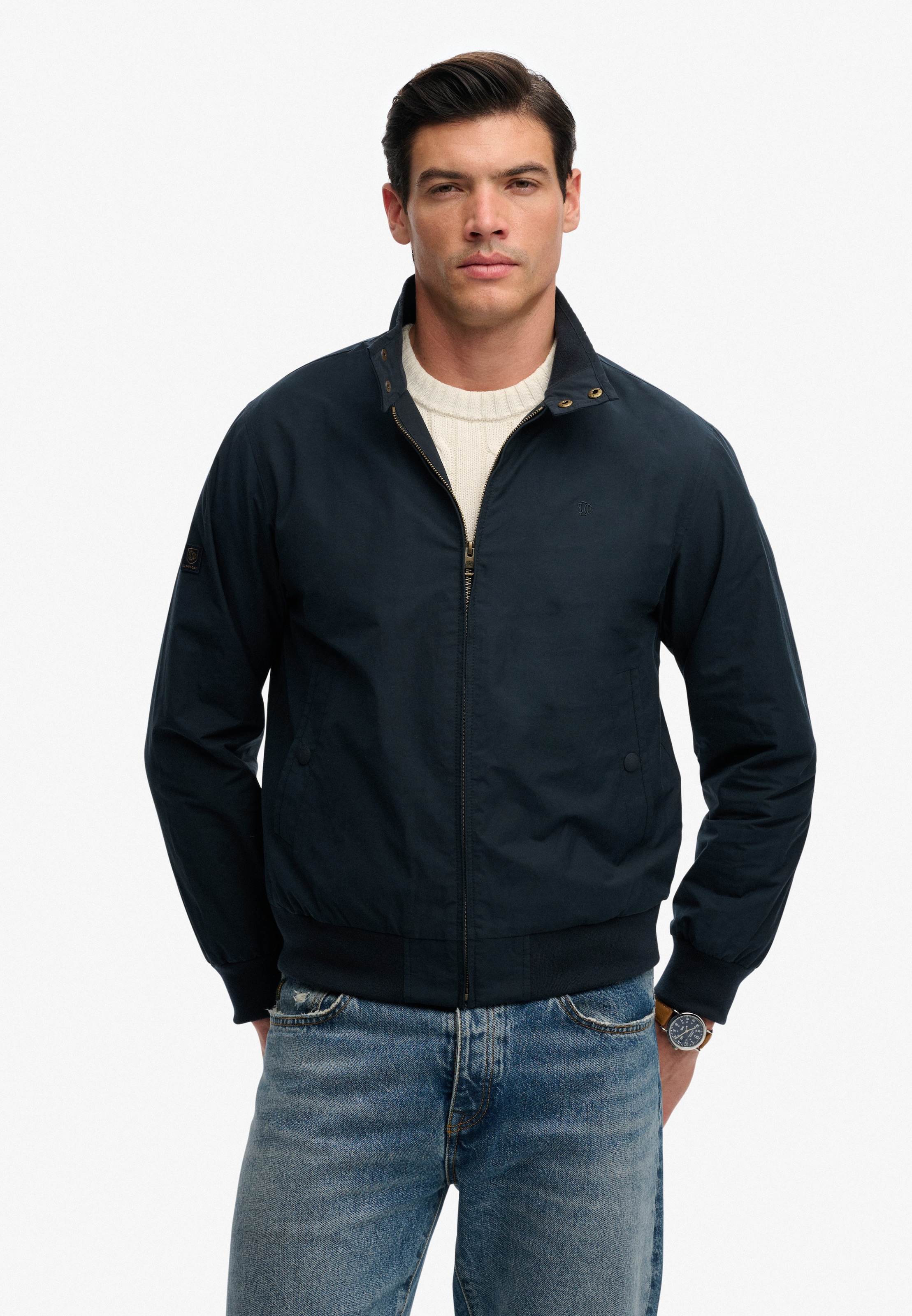 Superdry Parka »CLASSIC HARRINGTON JACKET« ohne Kapuze