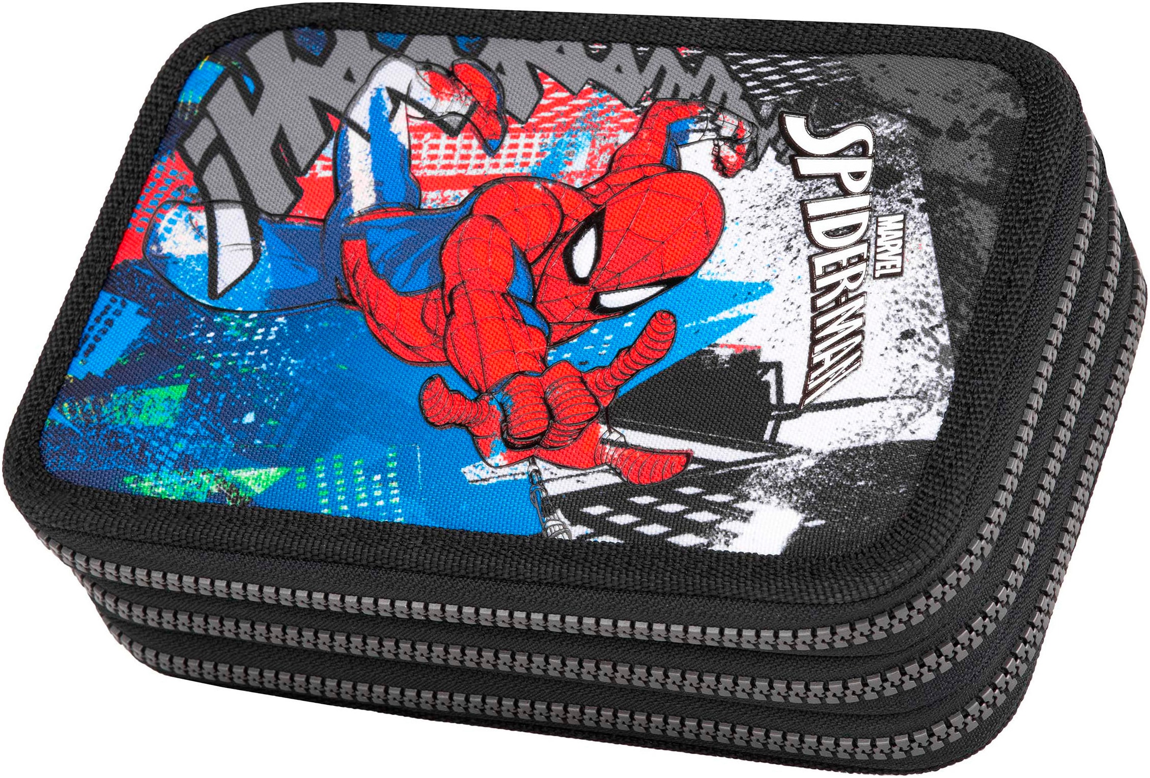 Federmäppchen »Etui, Marvel, Spider Man«, befüllt