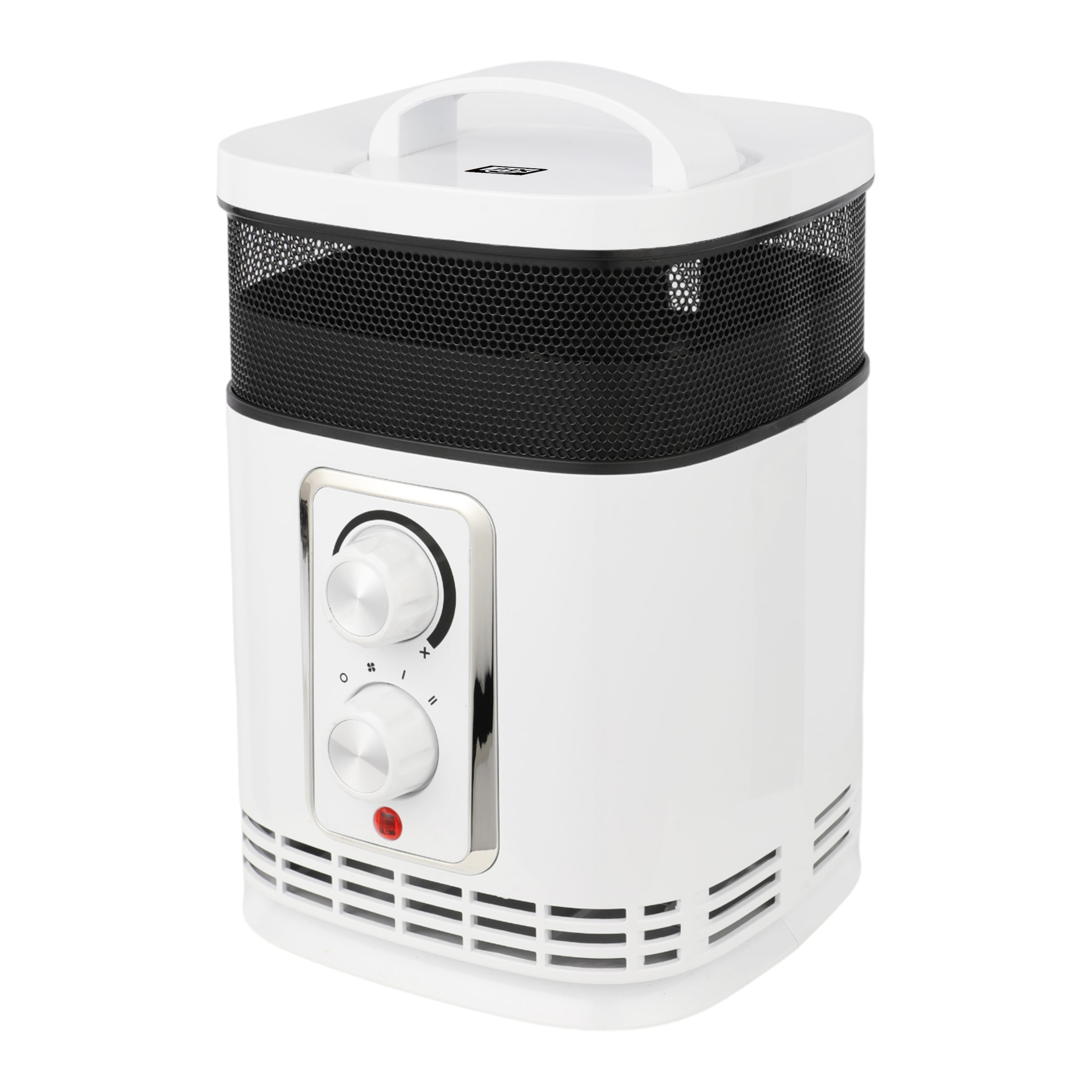SHX Heizlüfter, 1500 W, Rundum-Luftverteilung, Thermostat, einfache Bedienung