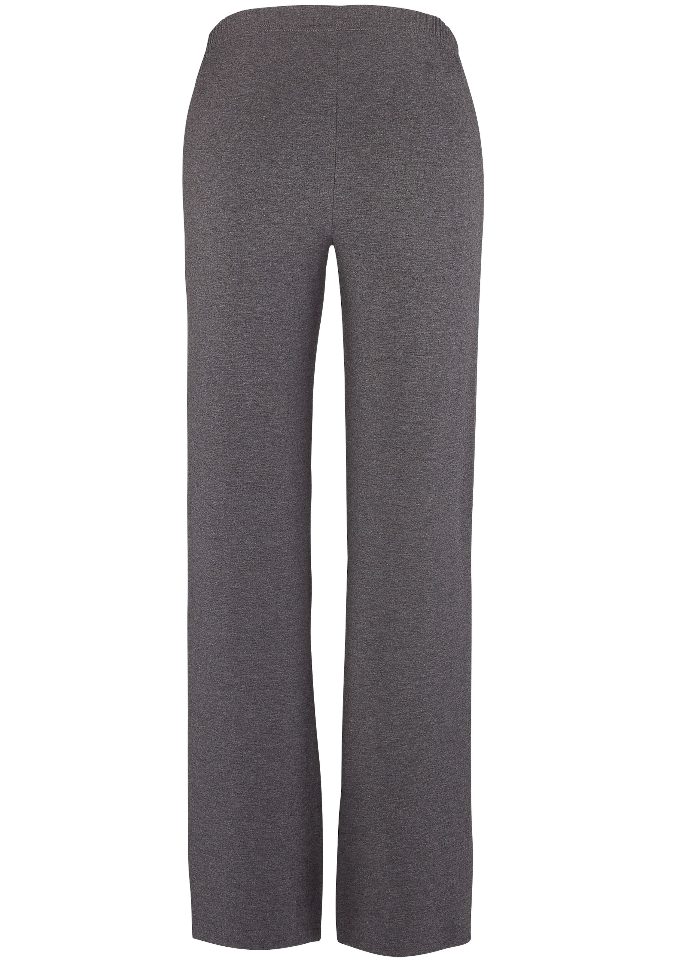 Vivance active Jazzpants, (2er-Pack), leicht mit bei Loungewear Bein, ♕ ausgestelltem