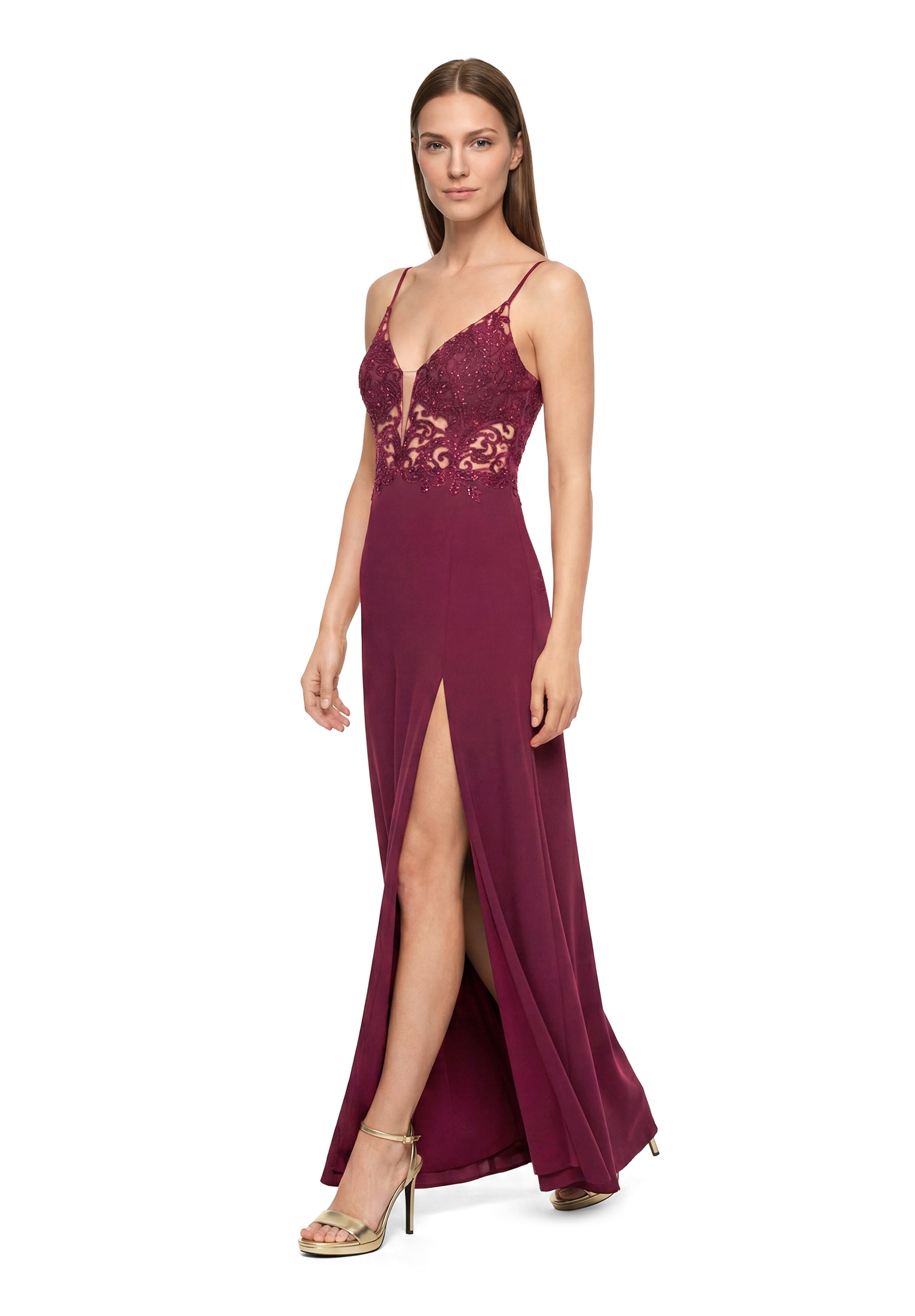 Vera Mont Abendkleid »Abendkleid mit Stickerei«
