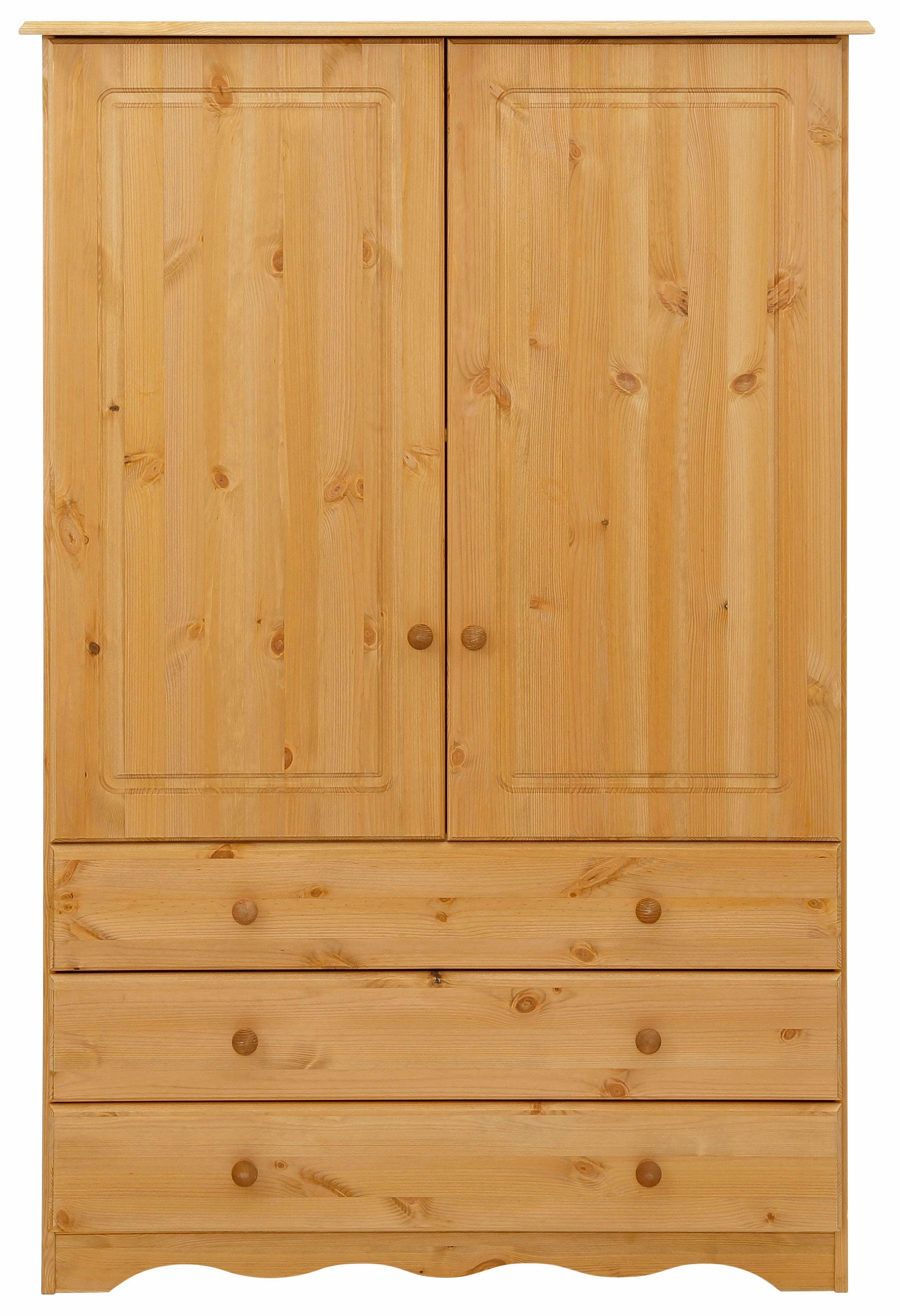 Home affaire Wäscheschrank »Minik« aus schönem massivem Kiefernholz, in unterschiedlichen Farbvarianten