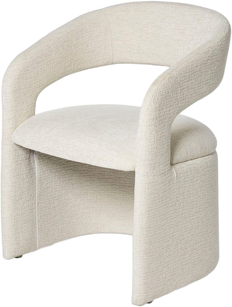 Jahnke Armlehnstuhl "DUCHESSE", beige (sanftes weiß, sanftes weiß, sanftes weiß), B/H/T: 60,5cm x 80cm x 57cm