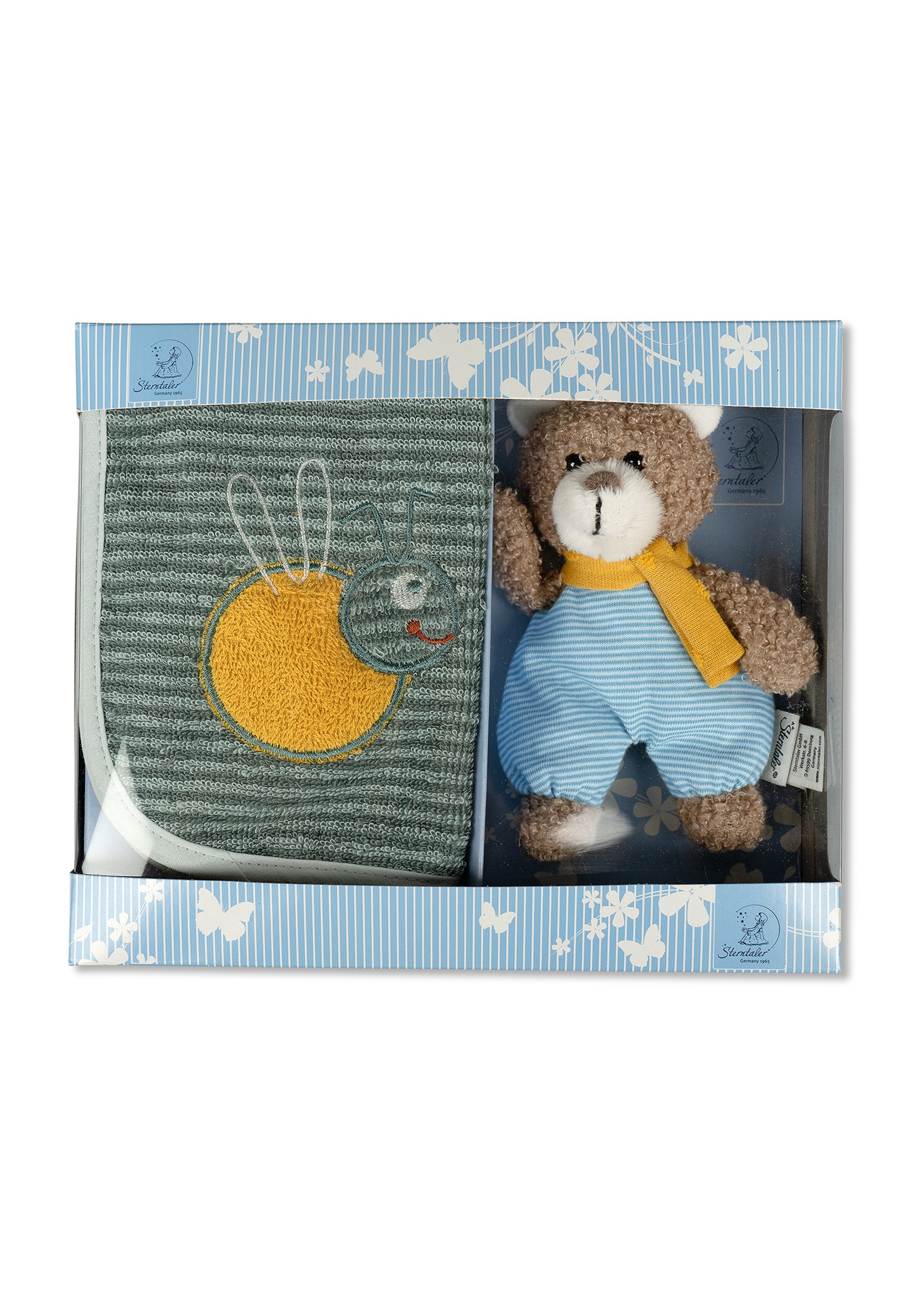 Sterntaler® Schnuffeltuch »Geschenk-Set BÄR Ben«