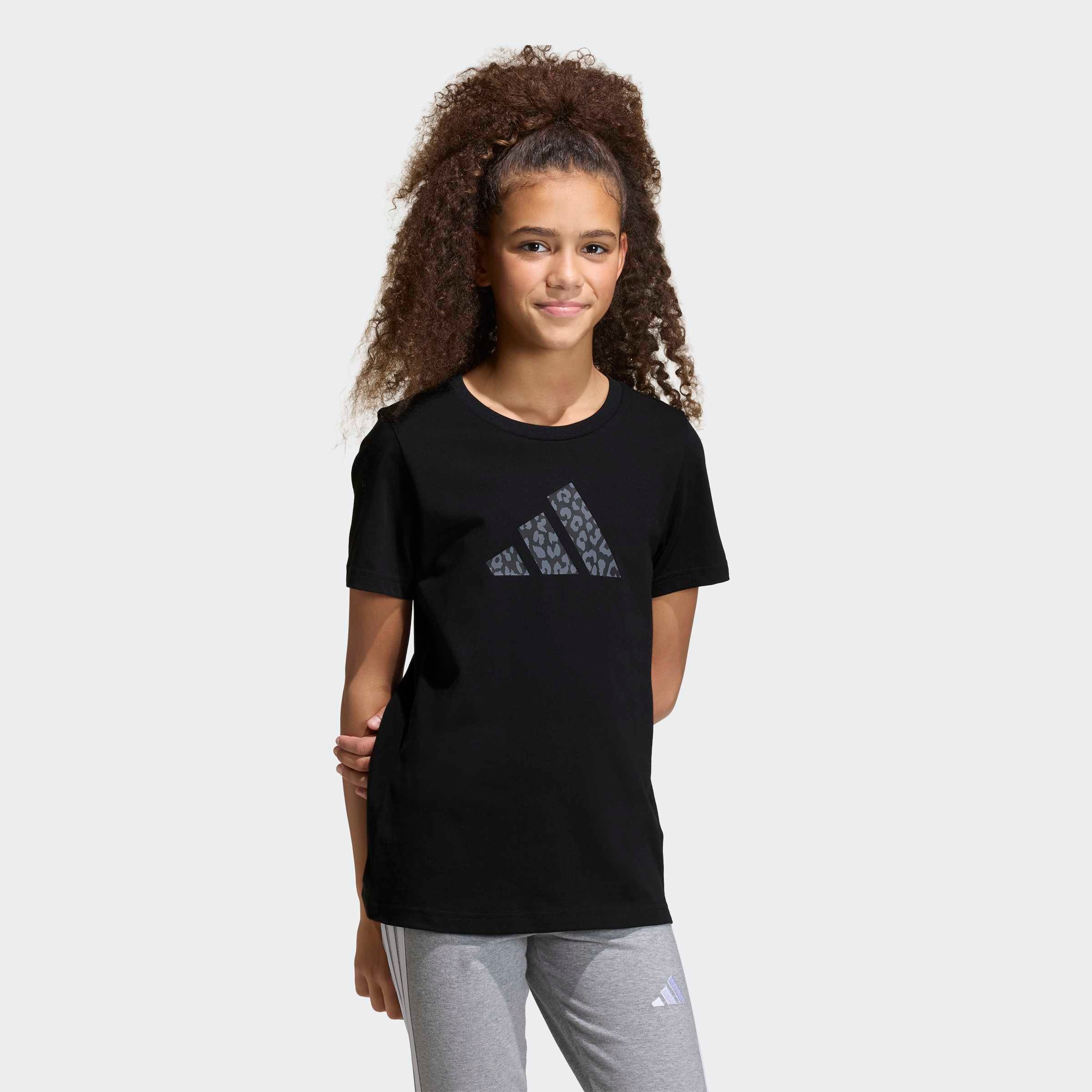 adidas Sportswear T-Shirt »JUNIOR GIRLS GRAFIK, TIERMUSTER«