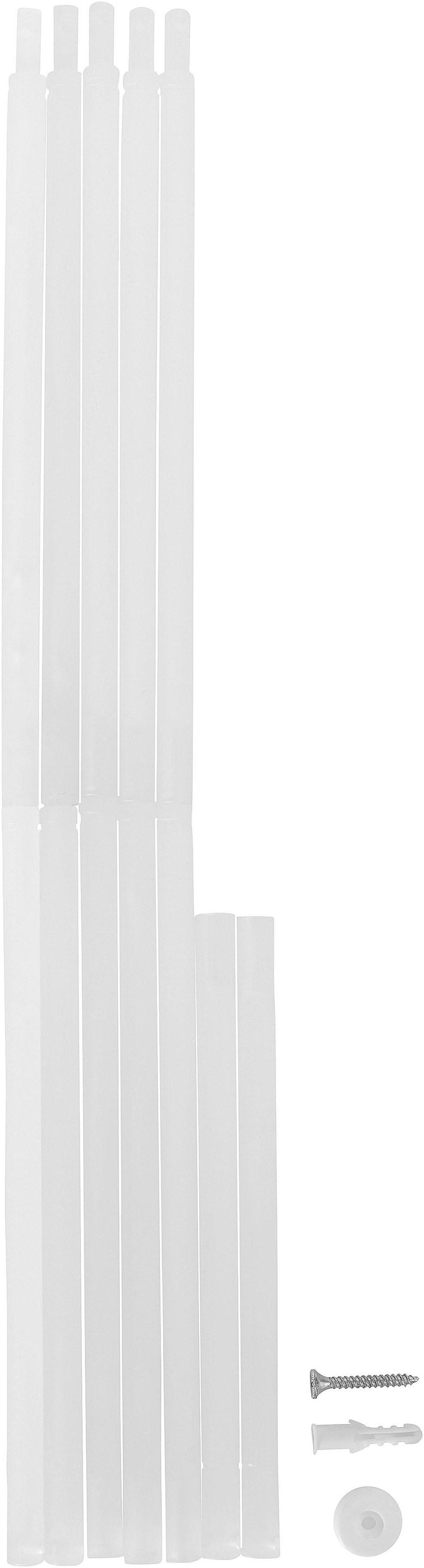 Guido Maria Kretschmer Home&Living Raffrollo »TENDER«, mit Klettband, transparent, Leinen Optik mit Struktur, monochrom