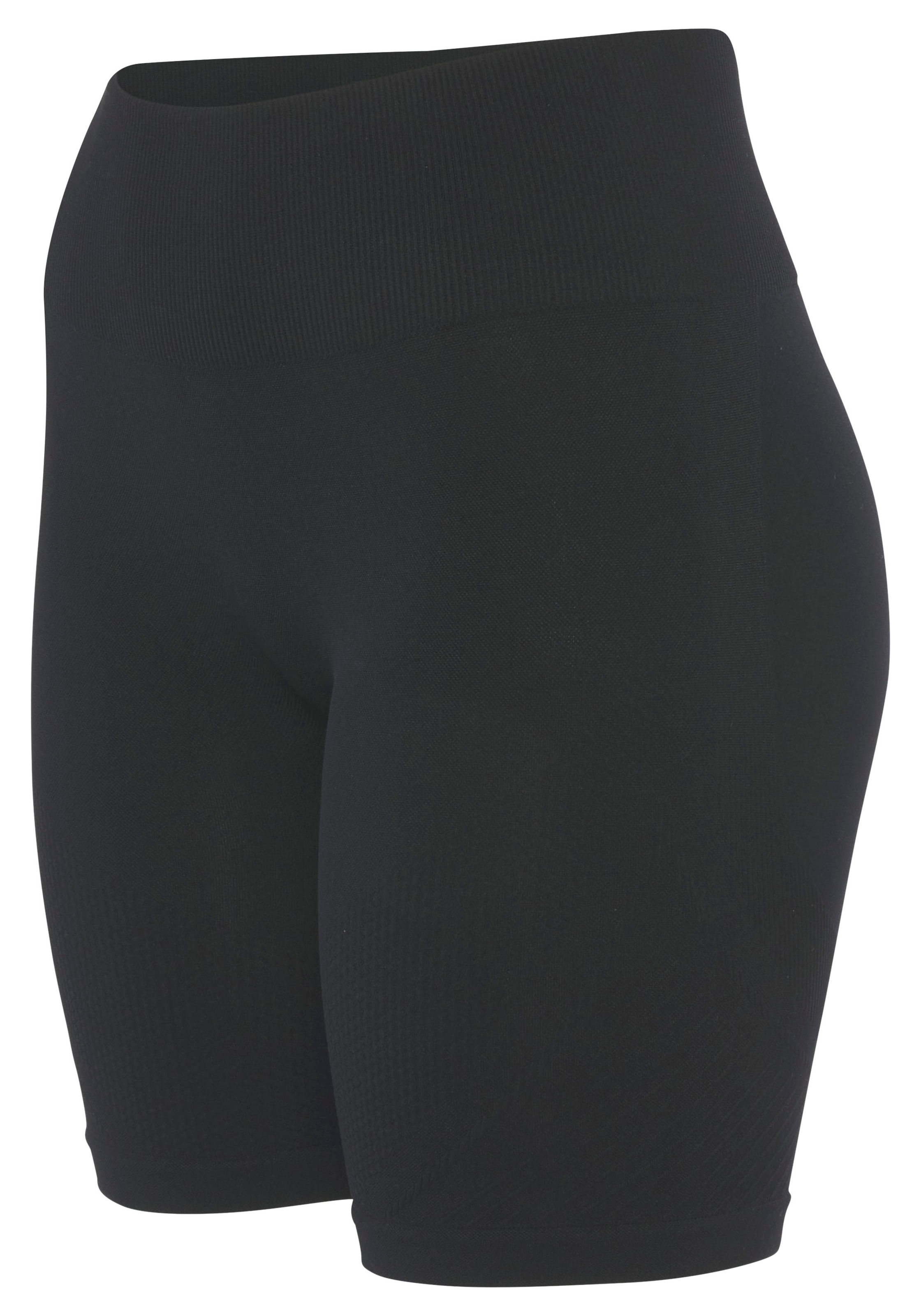LASCANA Funktionsshorts »Po Push Up«, mit Rippstruktur und Shapingeffekt, Sportshorts